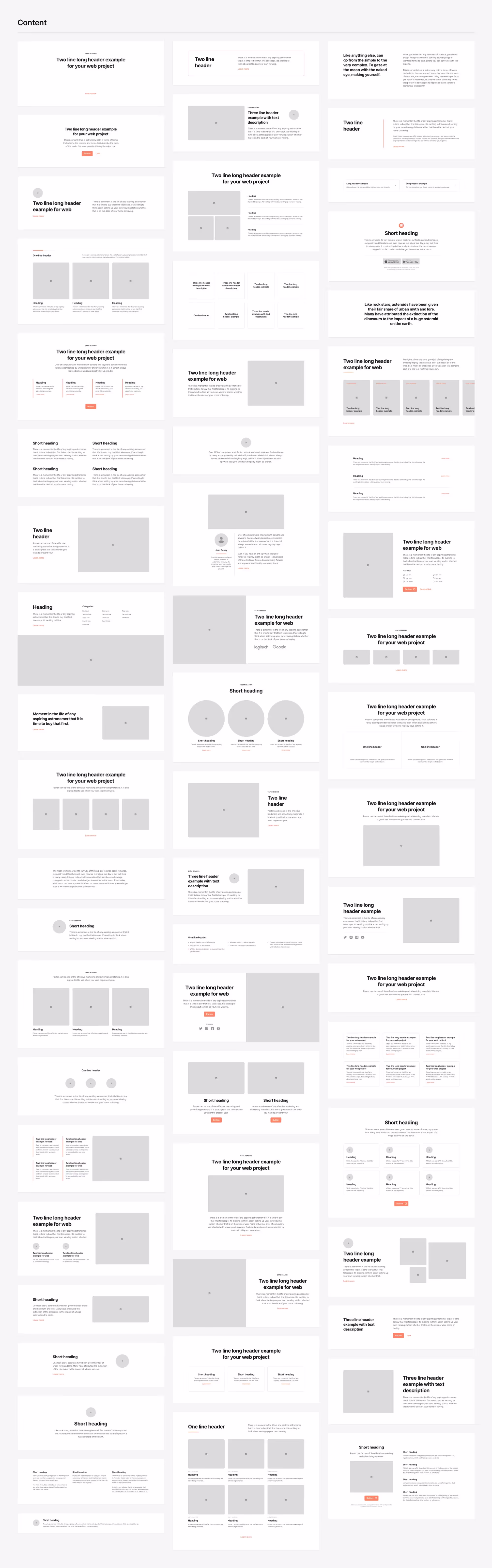 Sections | Professional Template