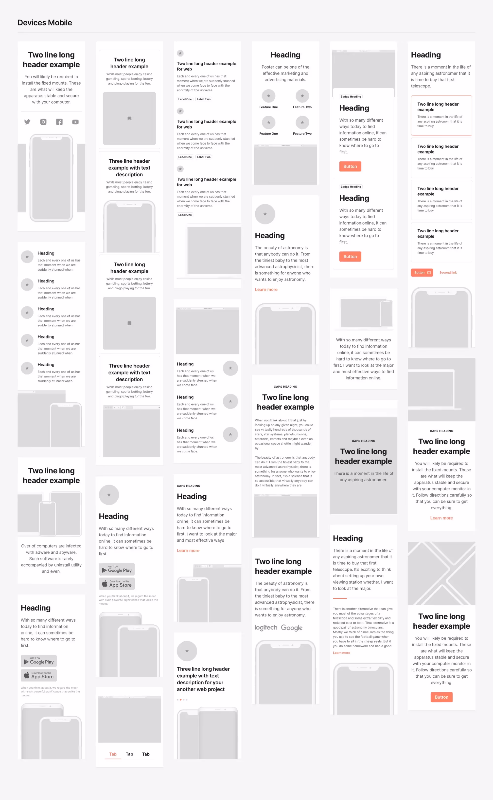 Sections | Pro Designer Pack