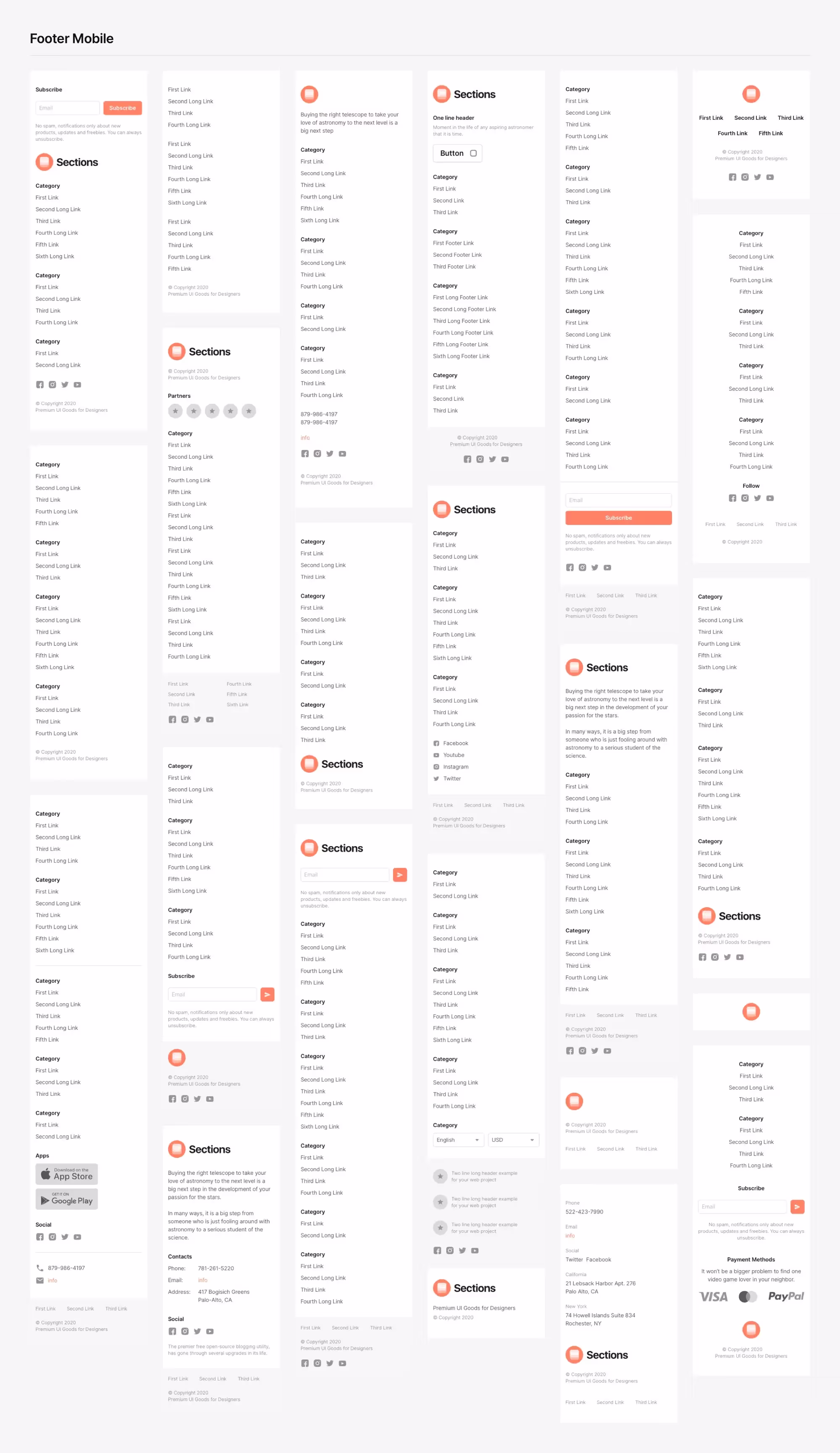 Sections | Top Selling Mockup