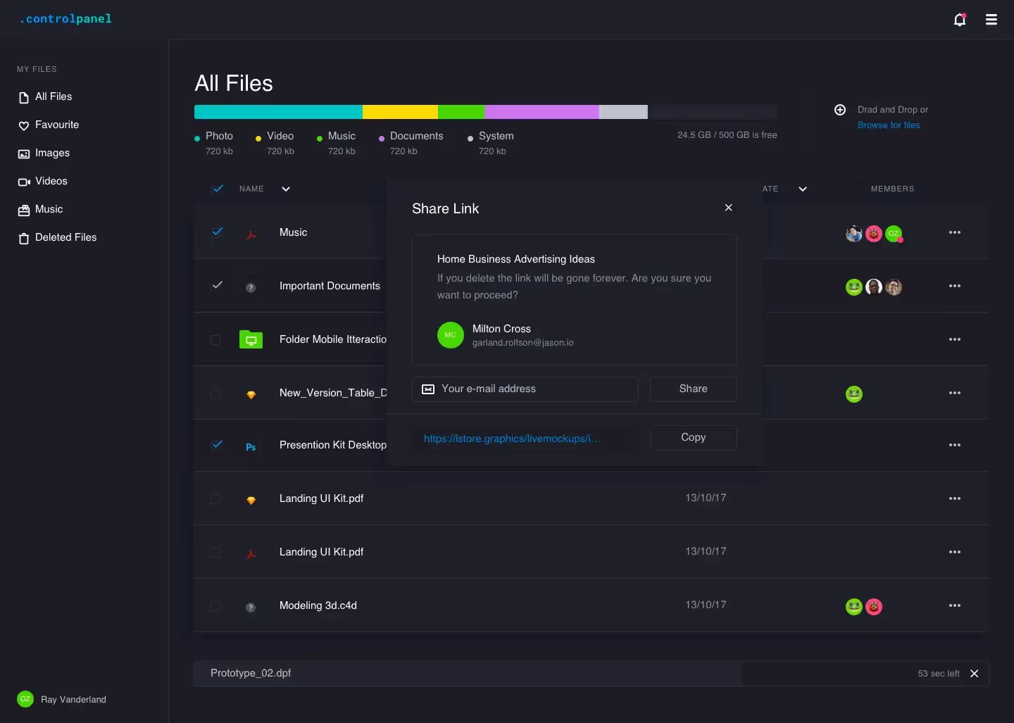 Control Panel | High Quality Asset