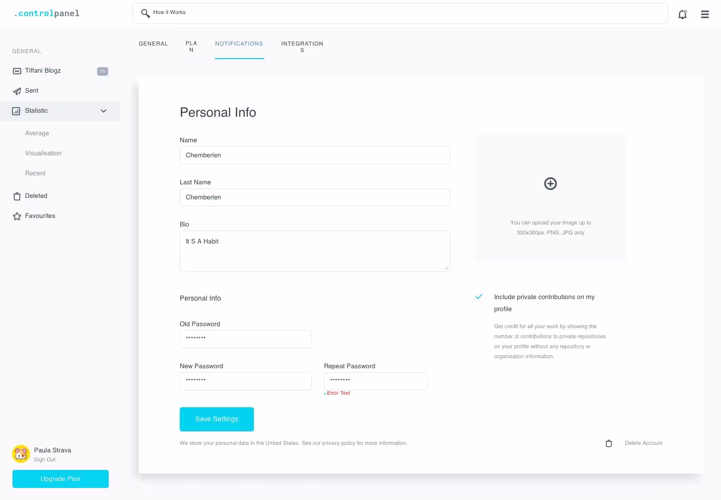 Control Panel | High Quality Asset