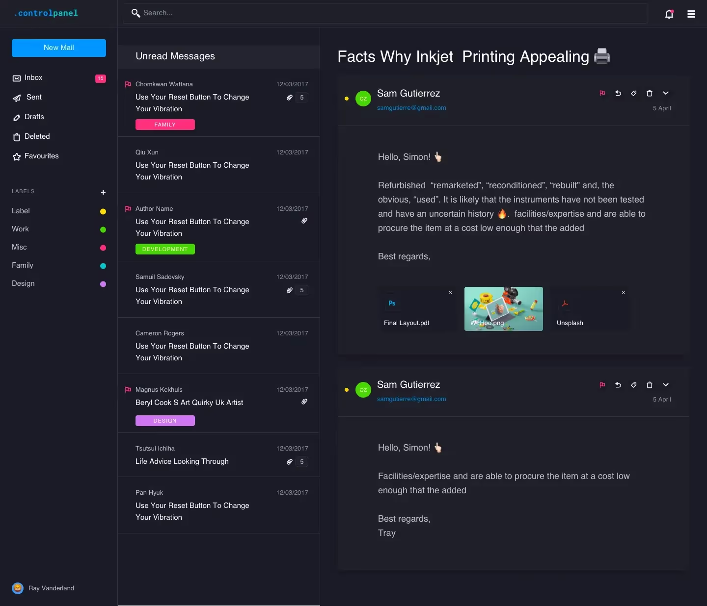 Control Panel | Best Commercial Version