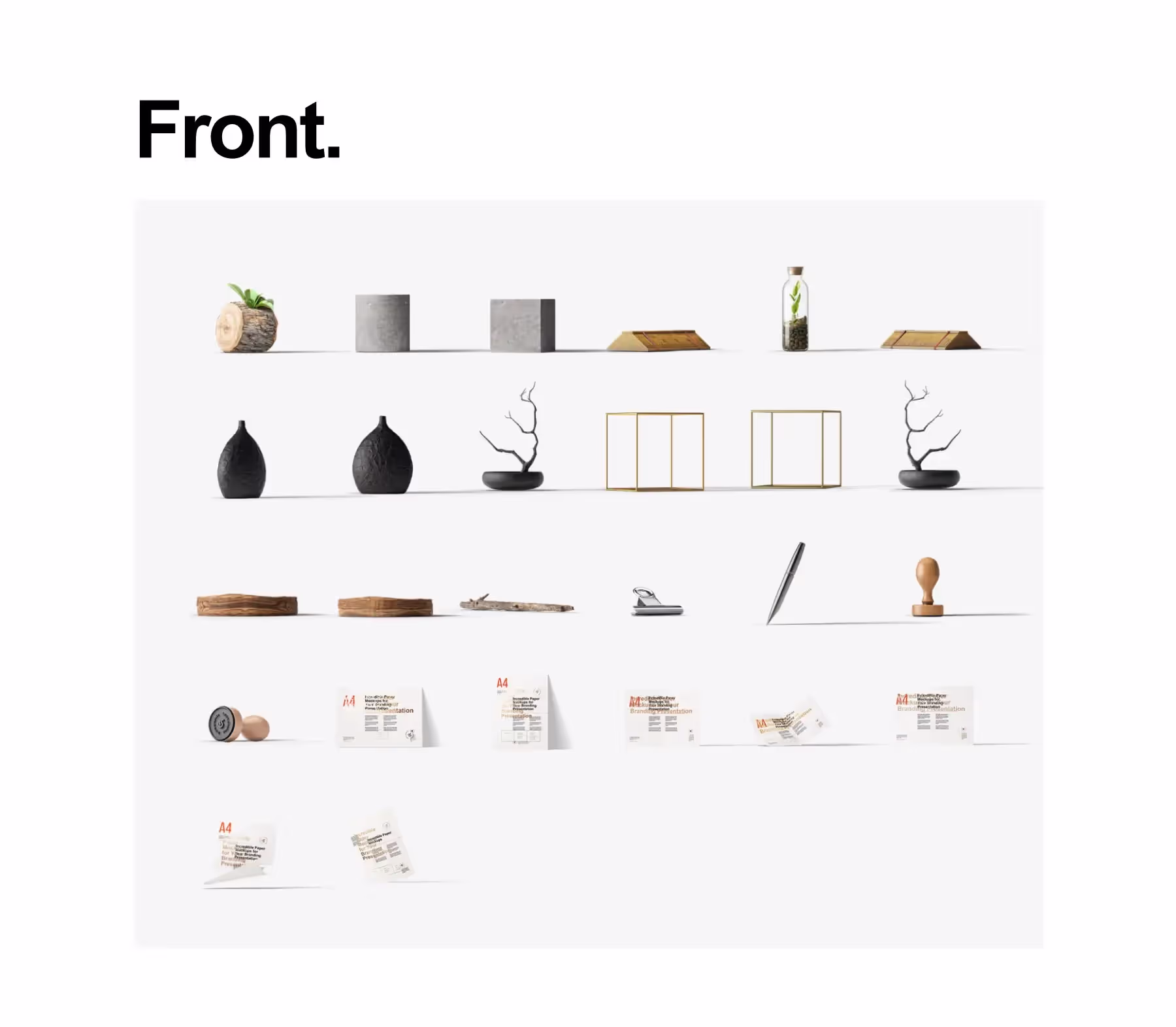 Paper Branding Mockups Bundle | Pro Design Resource