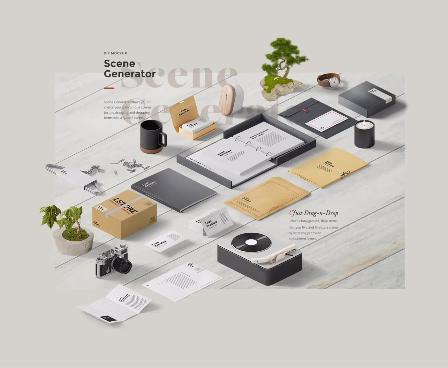 I am Creator, Isometric | Pro Design Resource