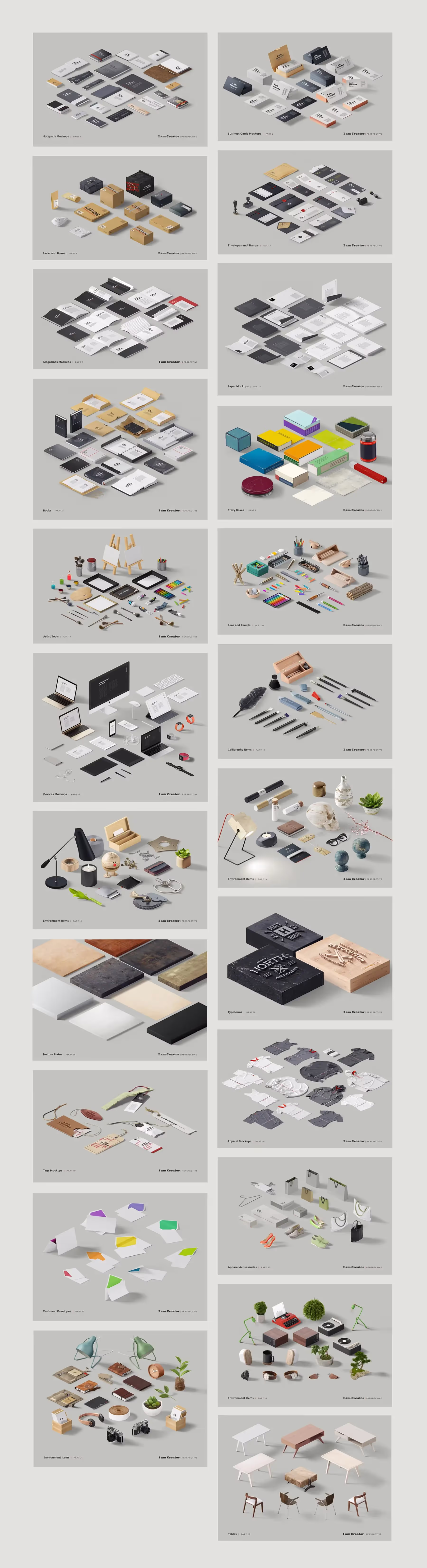 I am Creator, Isometric | Pro Designer Pack