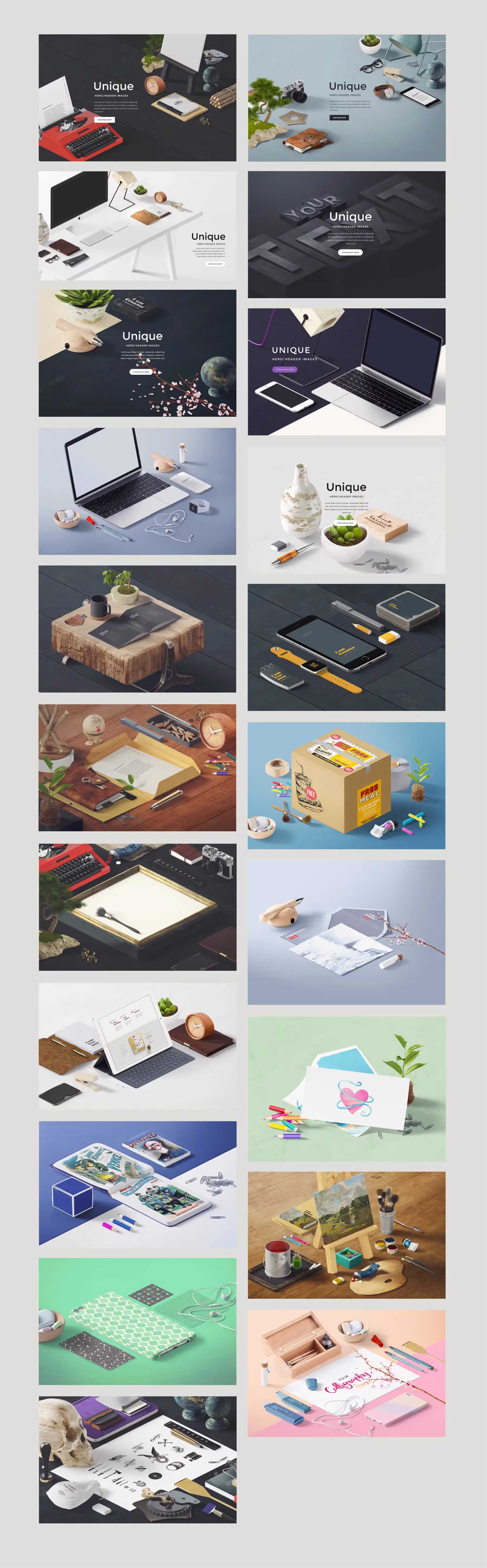 I am Creator, Isometric | Top Selling Mockup