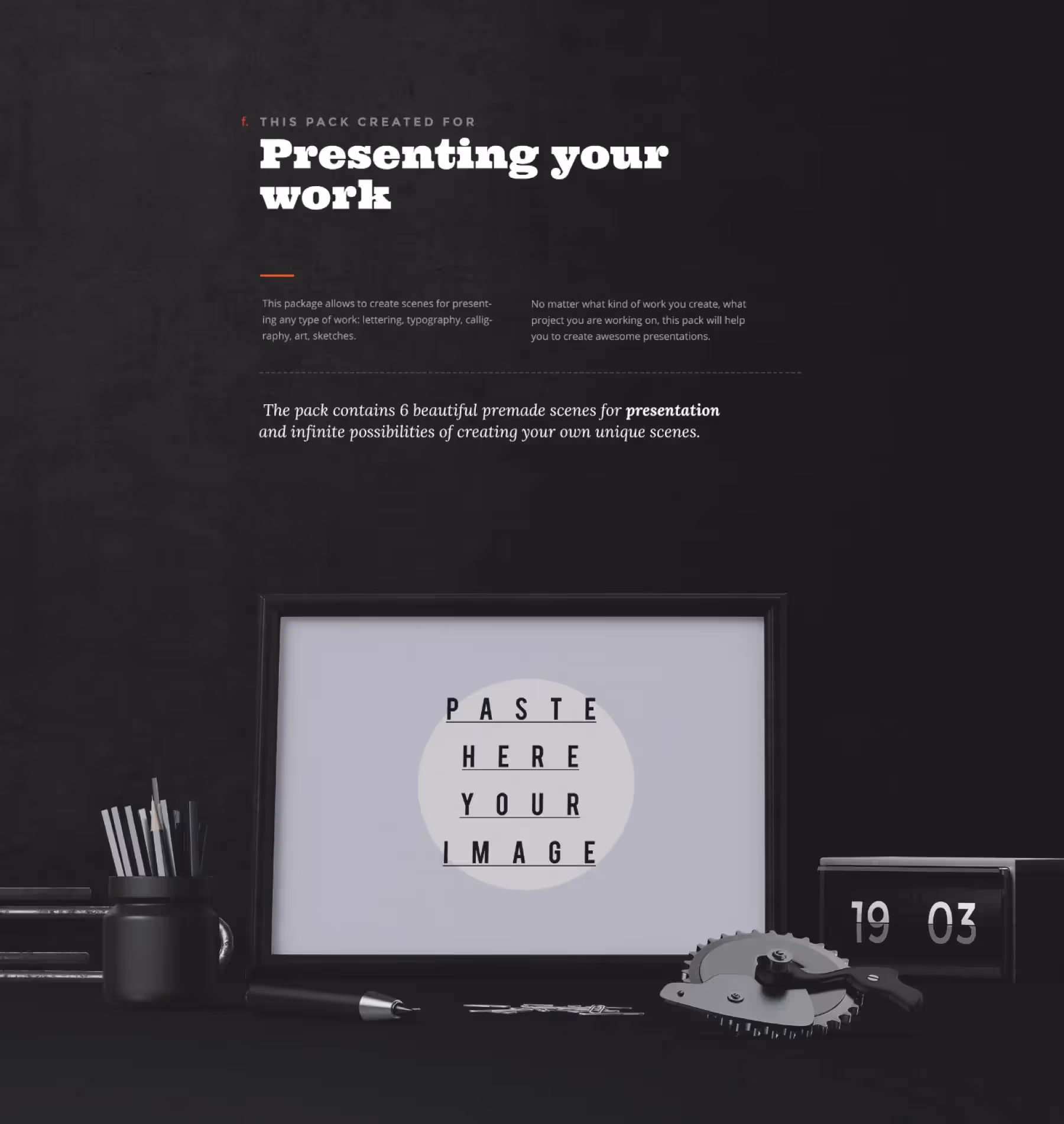 I am Creator, Front View | Commercial License Ready