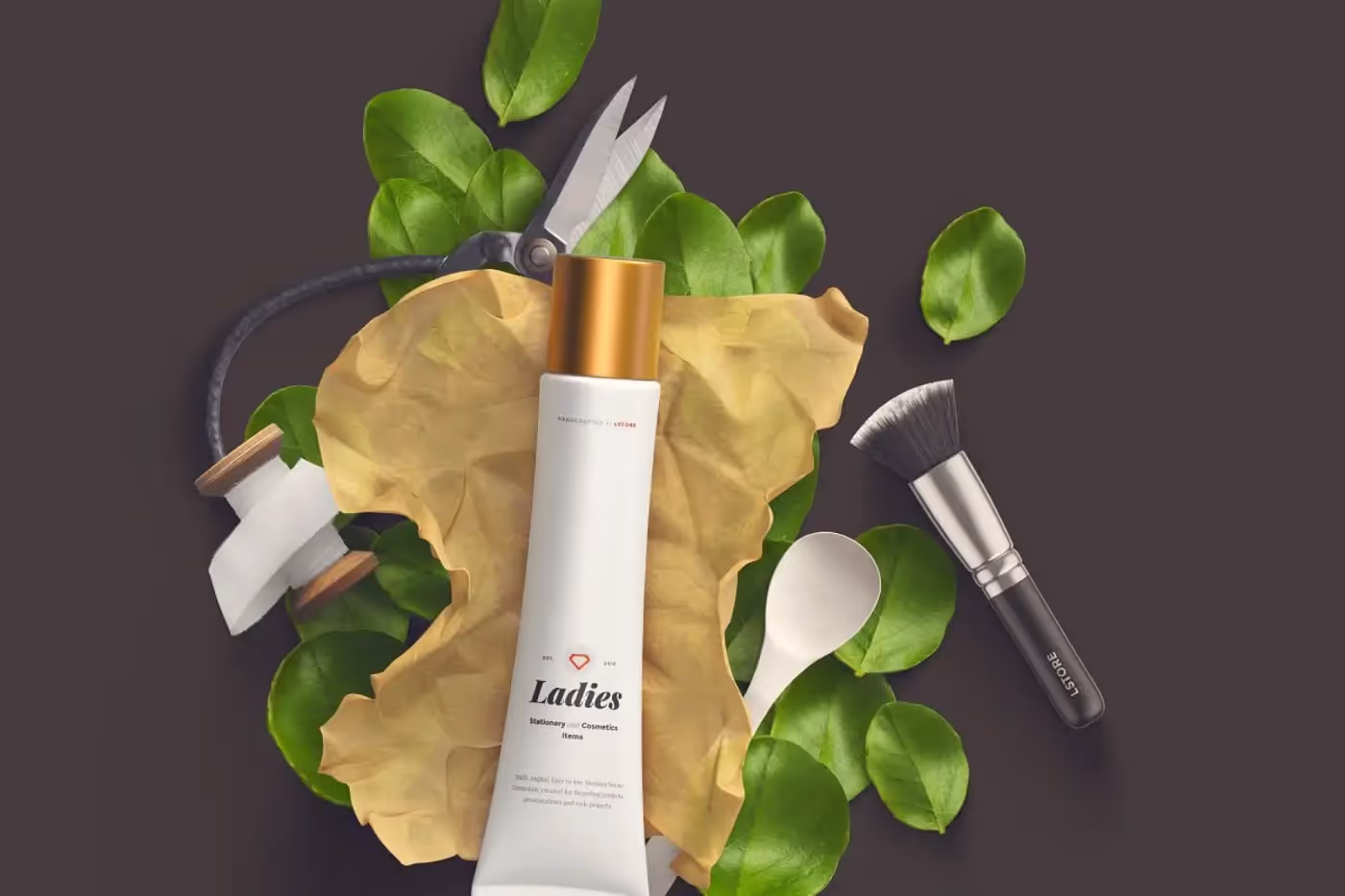 Beauty Mockup Scene Creator | Download at ls.graphics