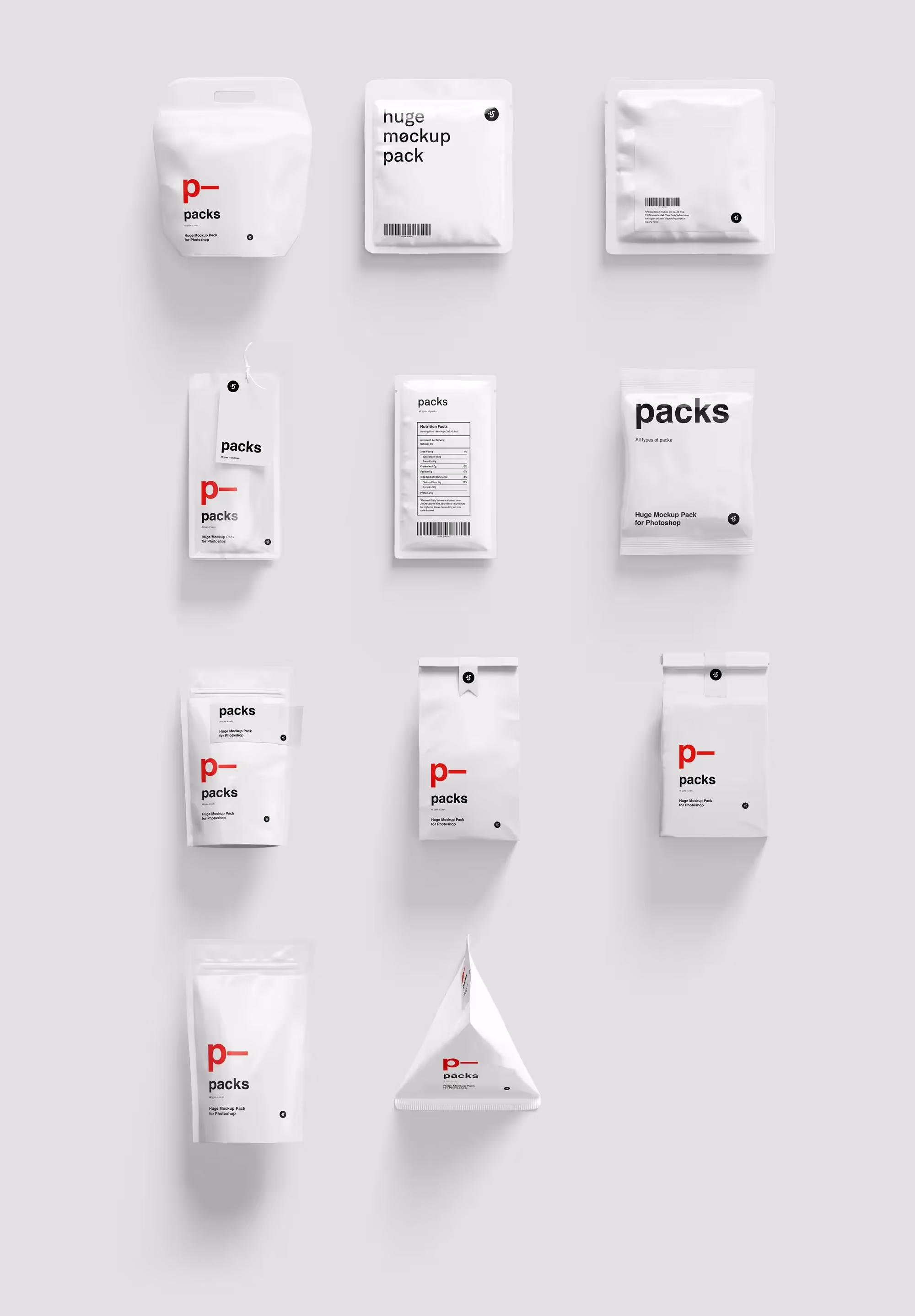 Packages Mockups | Pro Designer Pack