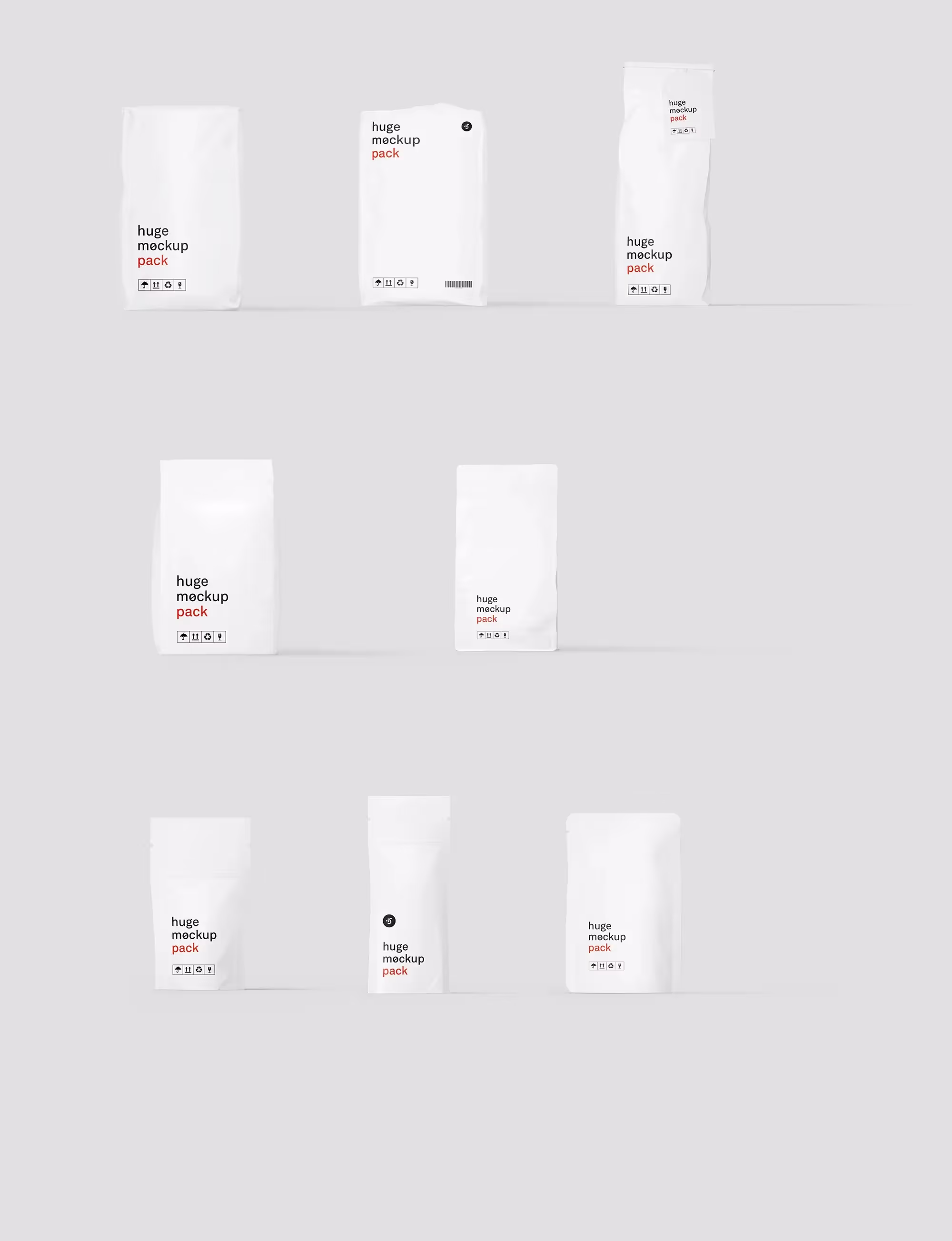 Packages Mockups | Premium Download Ready