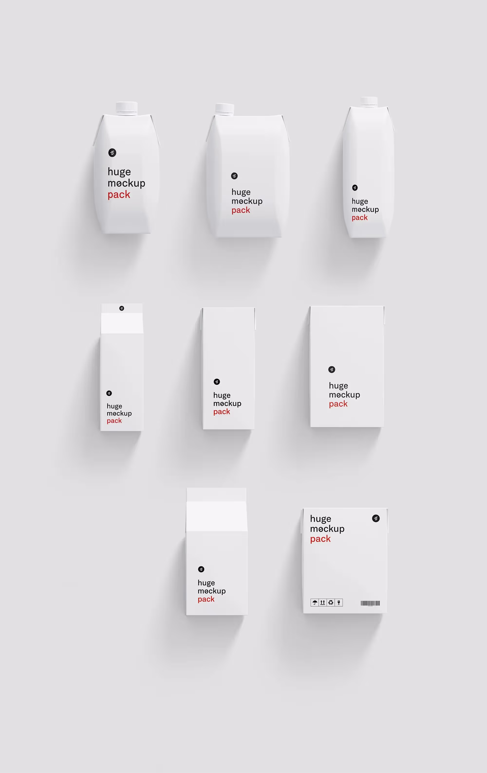 Packages Mockups | Best Commercial Version