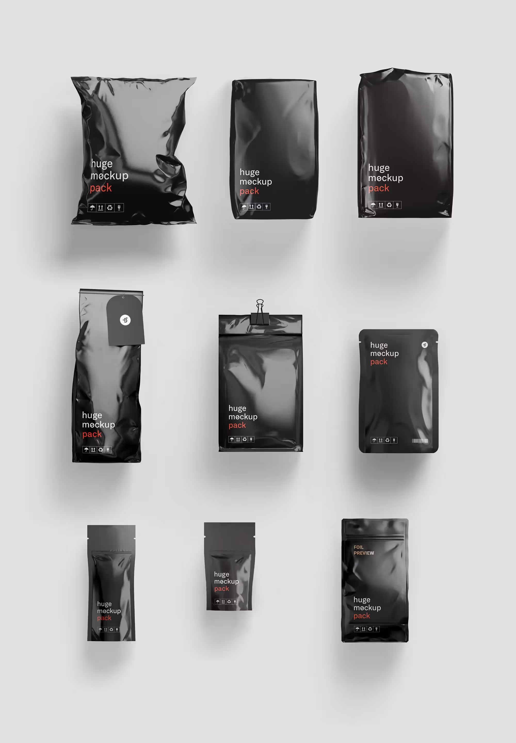 Packages Mockups | Download at ls.graphics