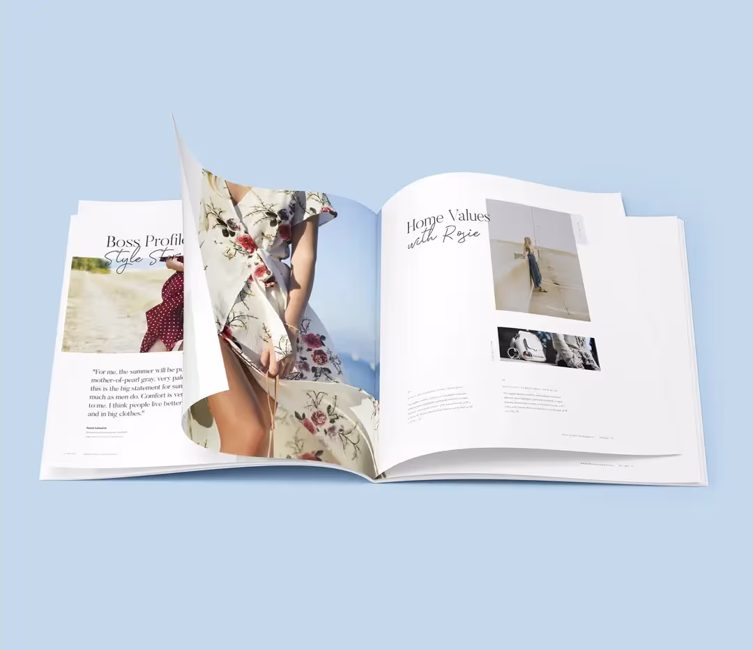Magazine Mockup Bundle | Commercial License Ready