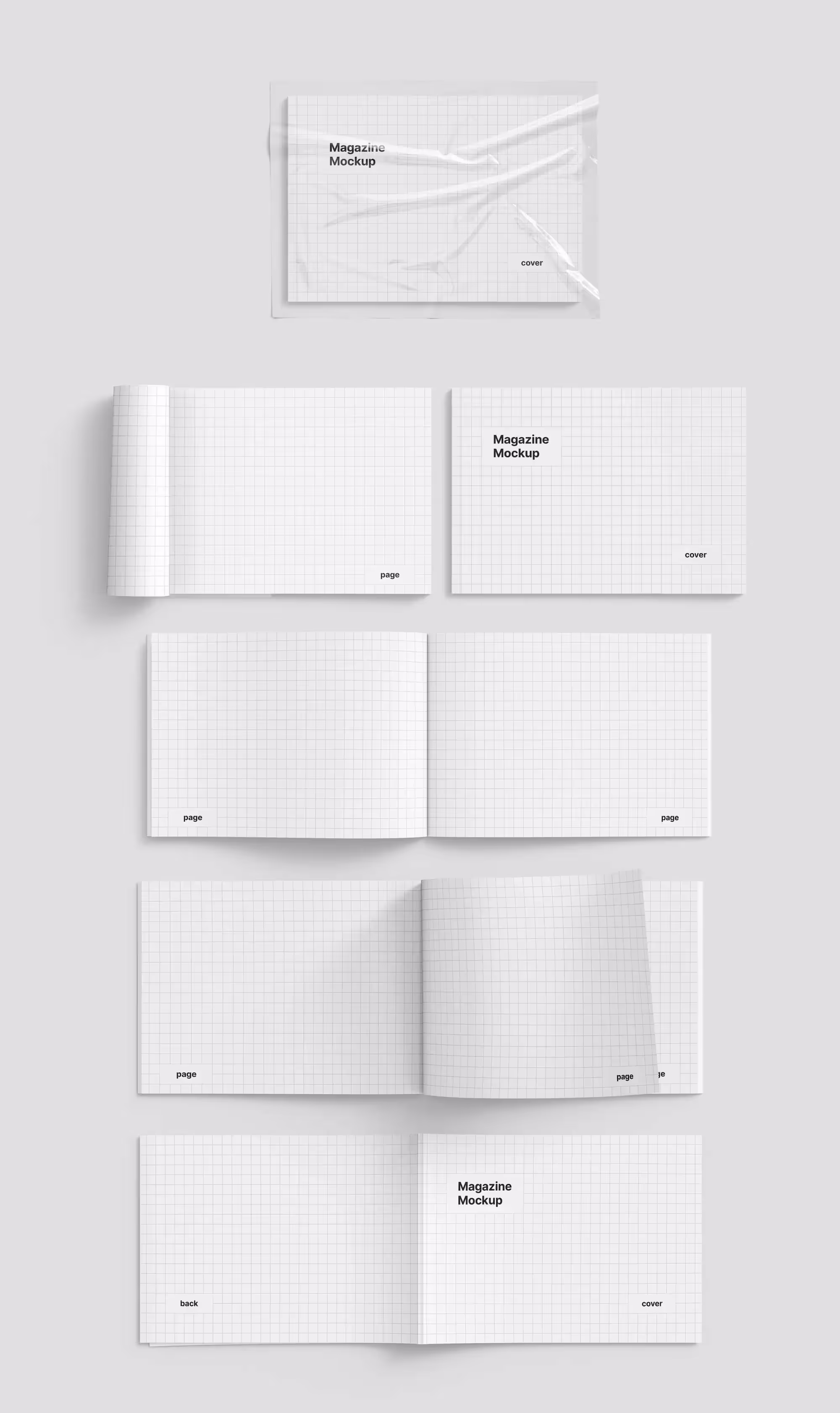 Magazine Mockup Bundle | Pro Designer Pack