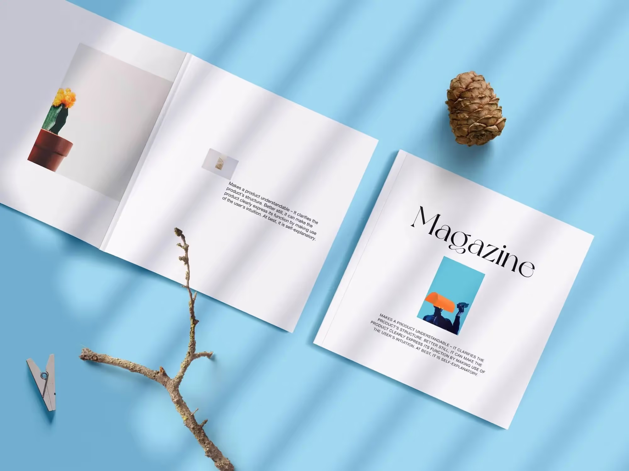 Magazine Mockup Bundle | Full Resolution File