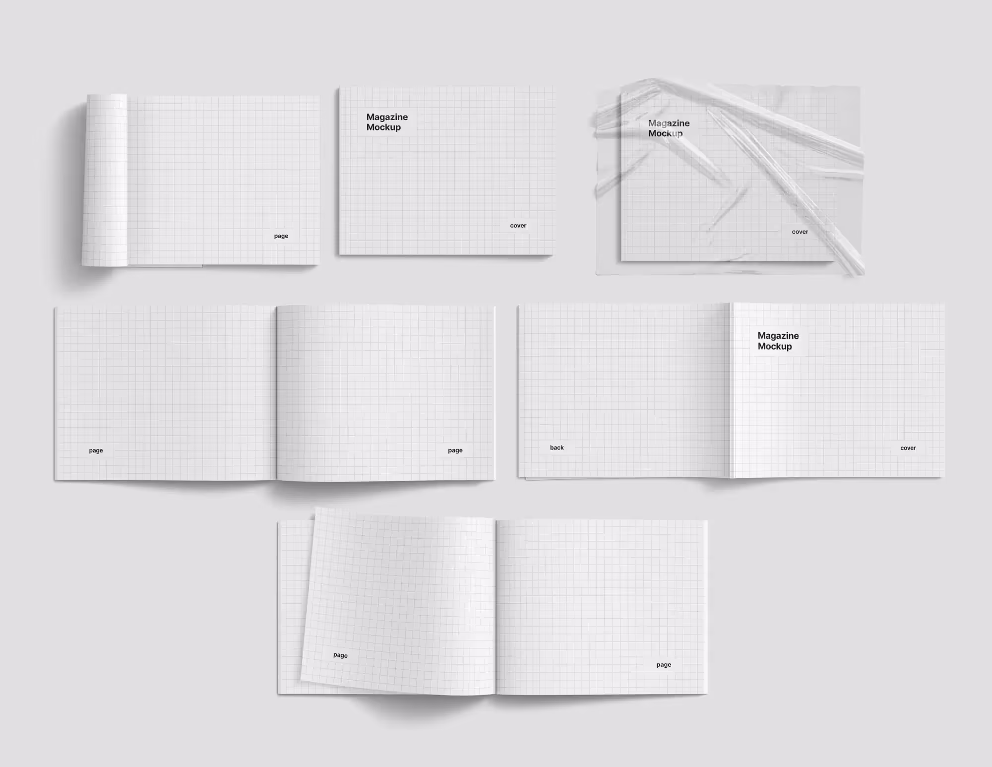 Magazine Mockup Bundle | Professional Template