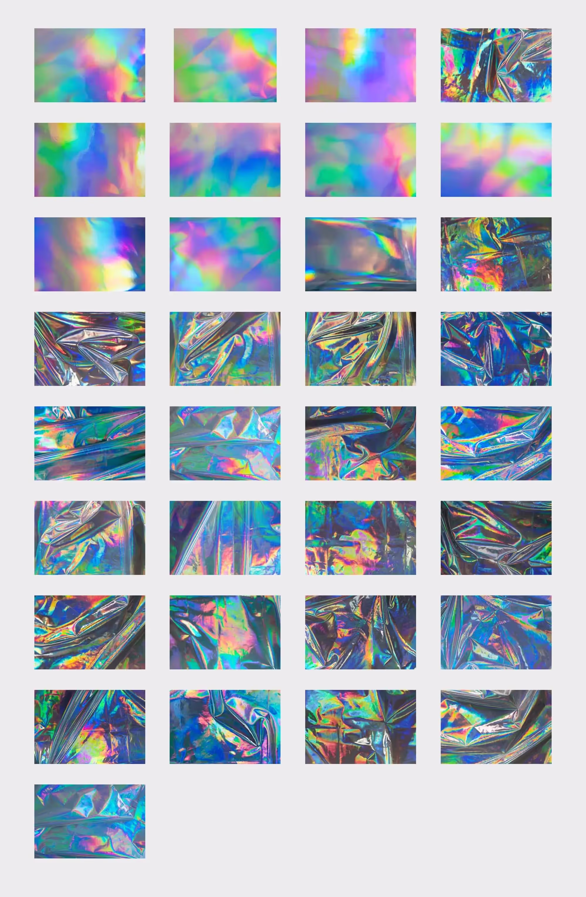 Holographic textures | Top Selling Mockup