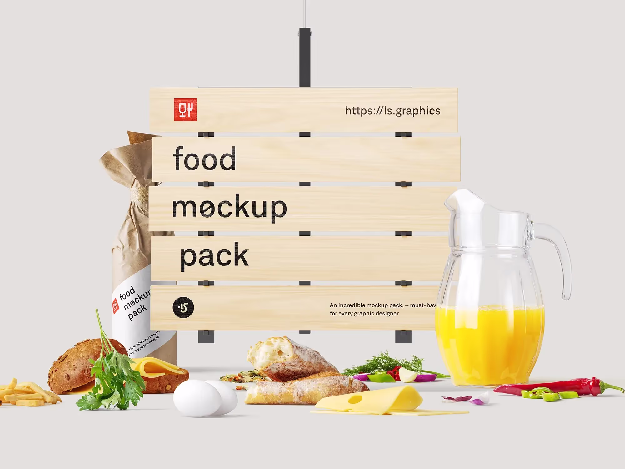 Food Premade Scenes | High Quality Asset