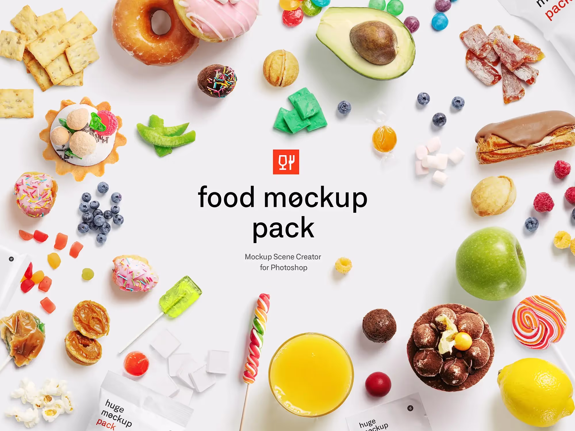 Food Premade Scenes | Professional Template
