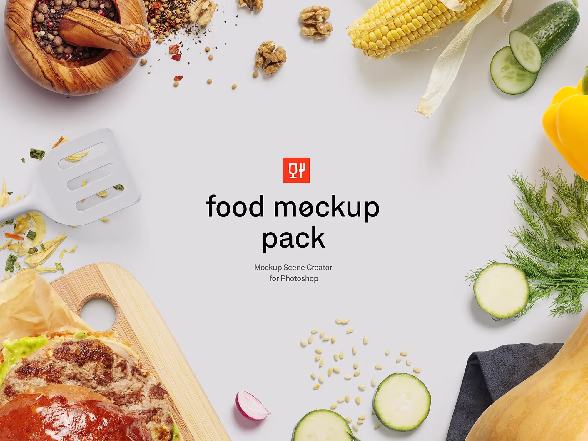 Food Premade Scenes | Full Resolution File