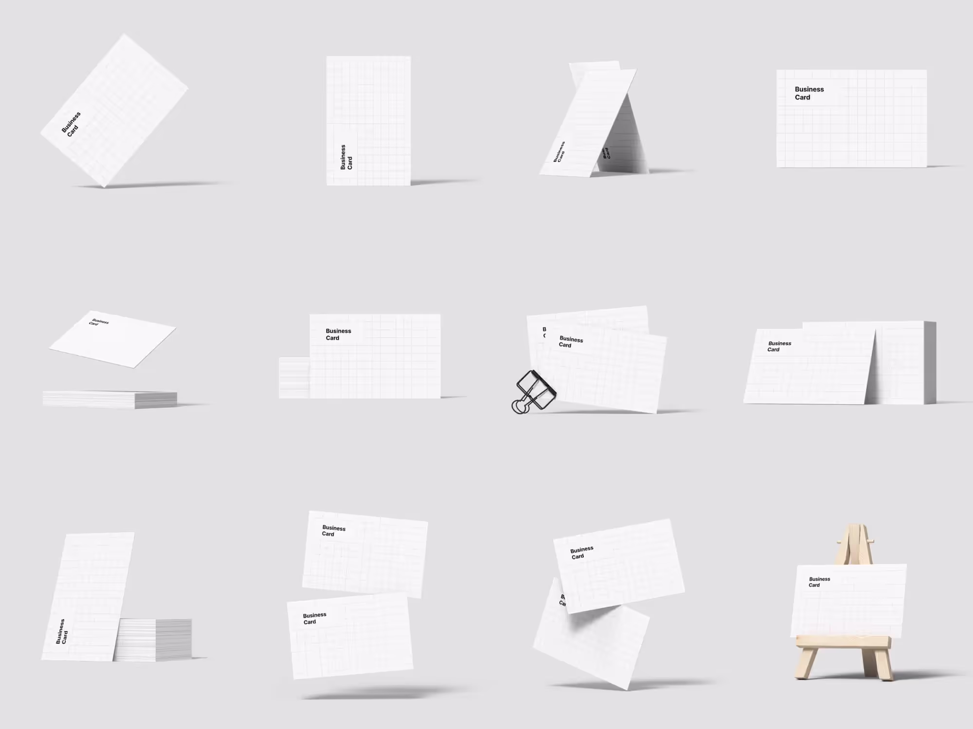 Business Card Mockups | Commercial License Ready