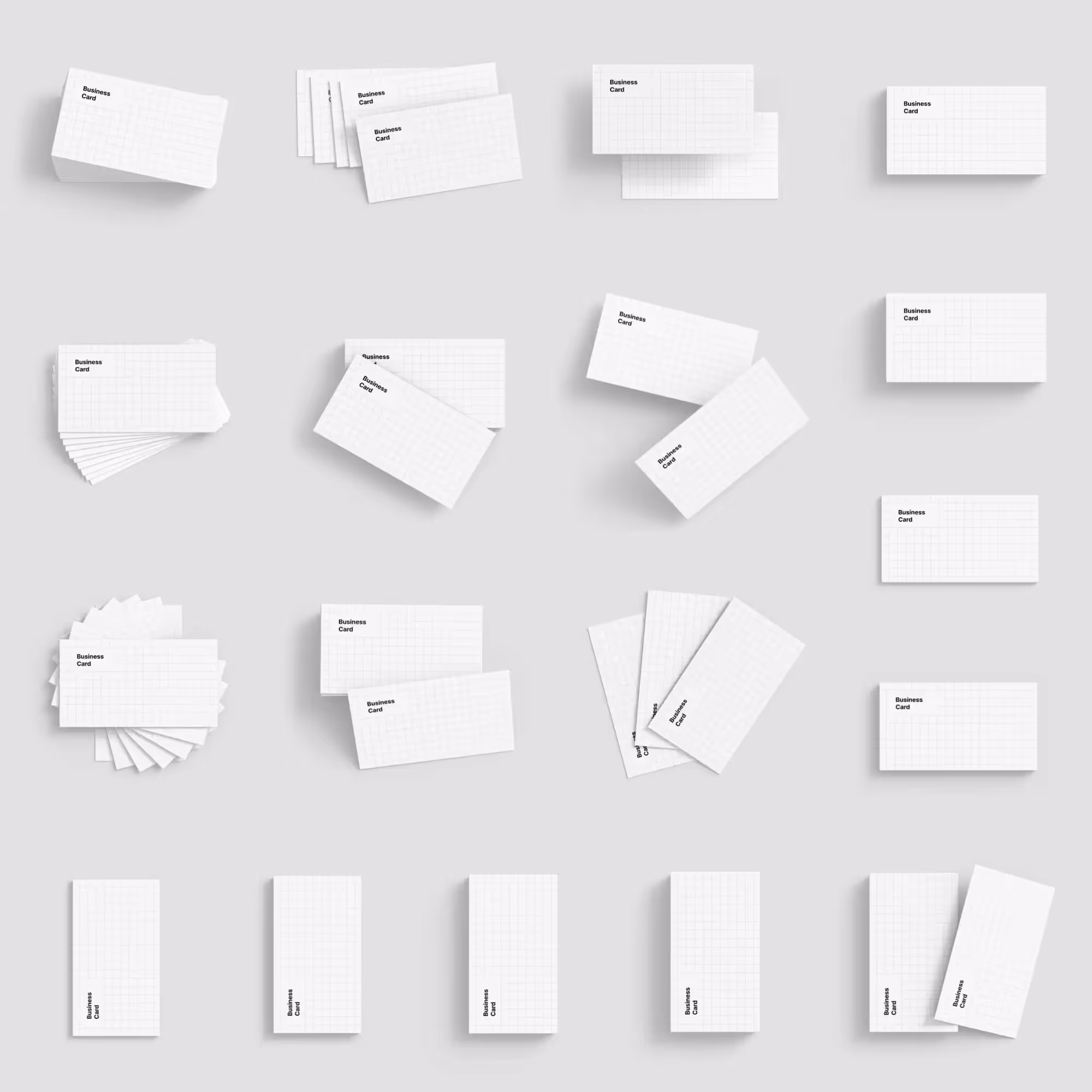 Business Card Mockups | Full Resolution File