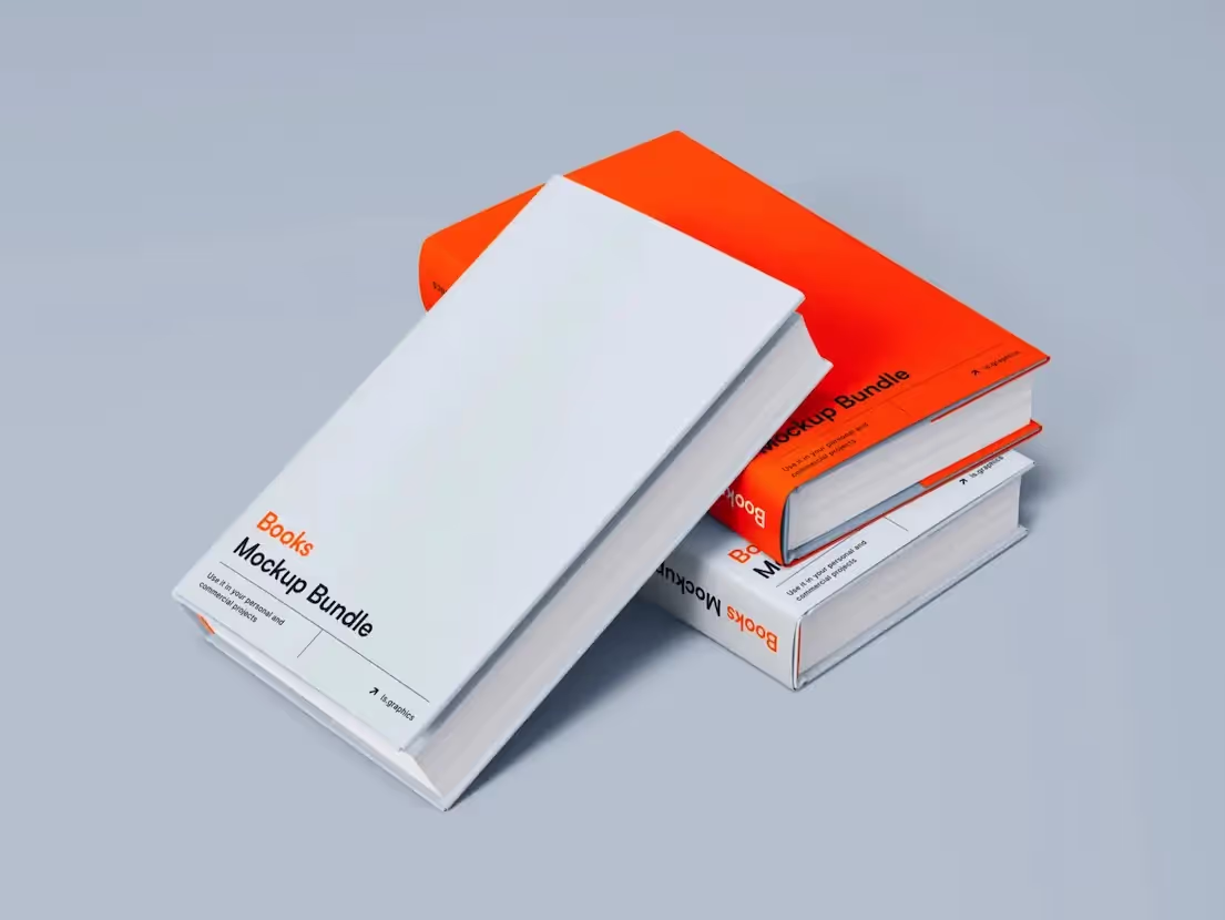 Book Mockups | High Quality Asset