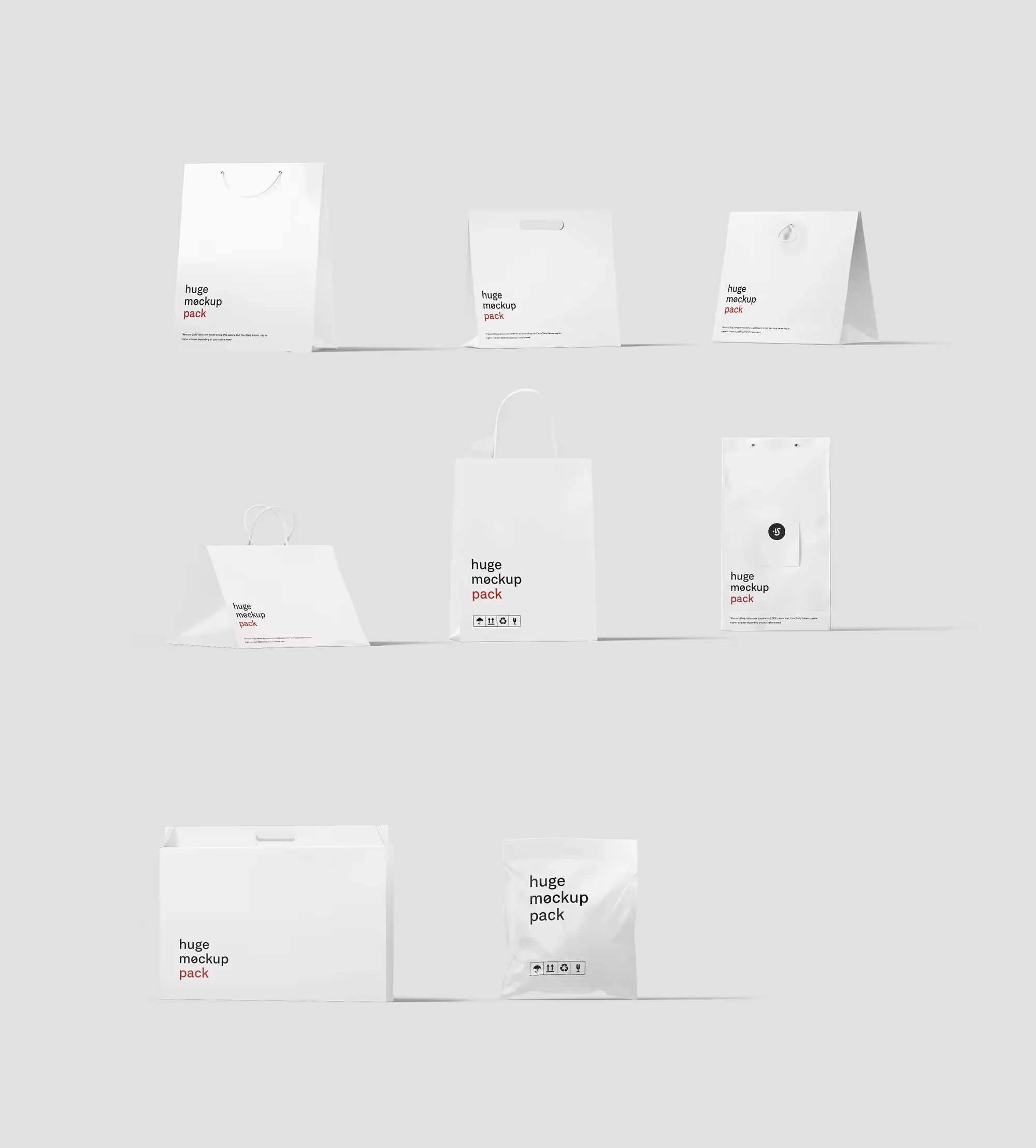 Bag Mockups | High Quality Asset