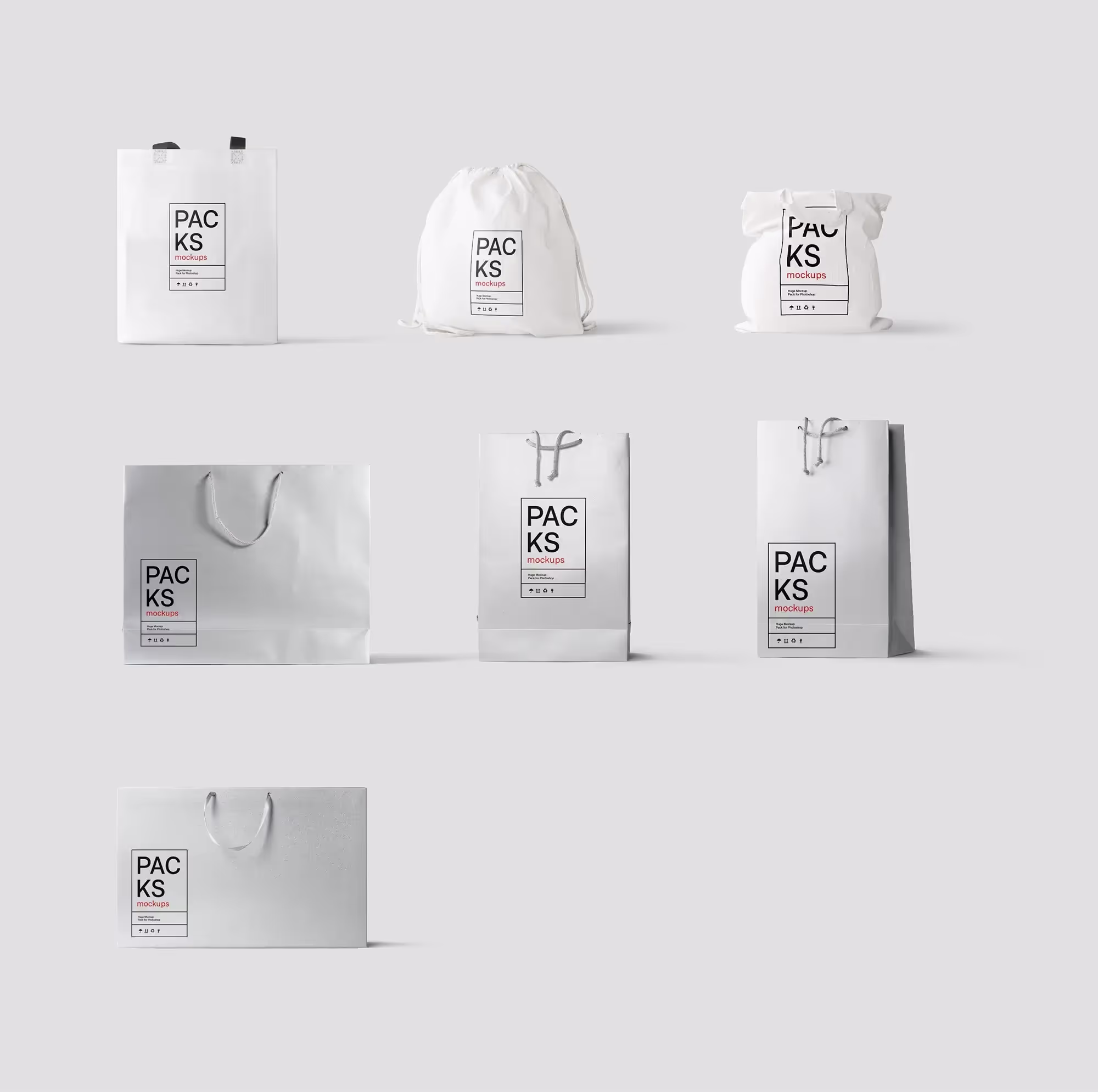 Bag Mockups | Commercial License Ready