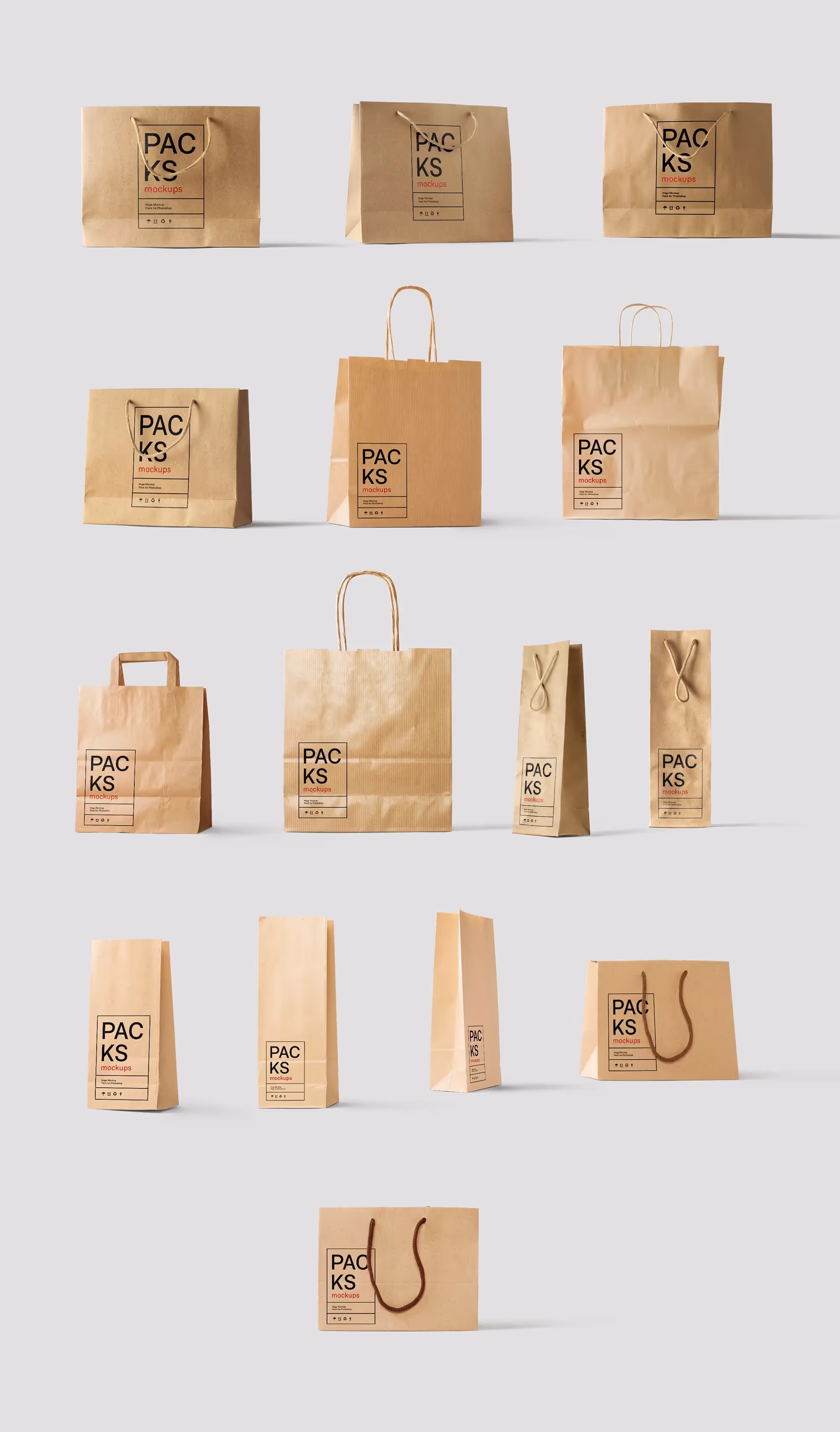 Bag Mockups | High Quality Asset