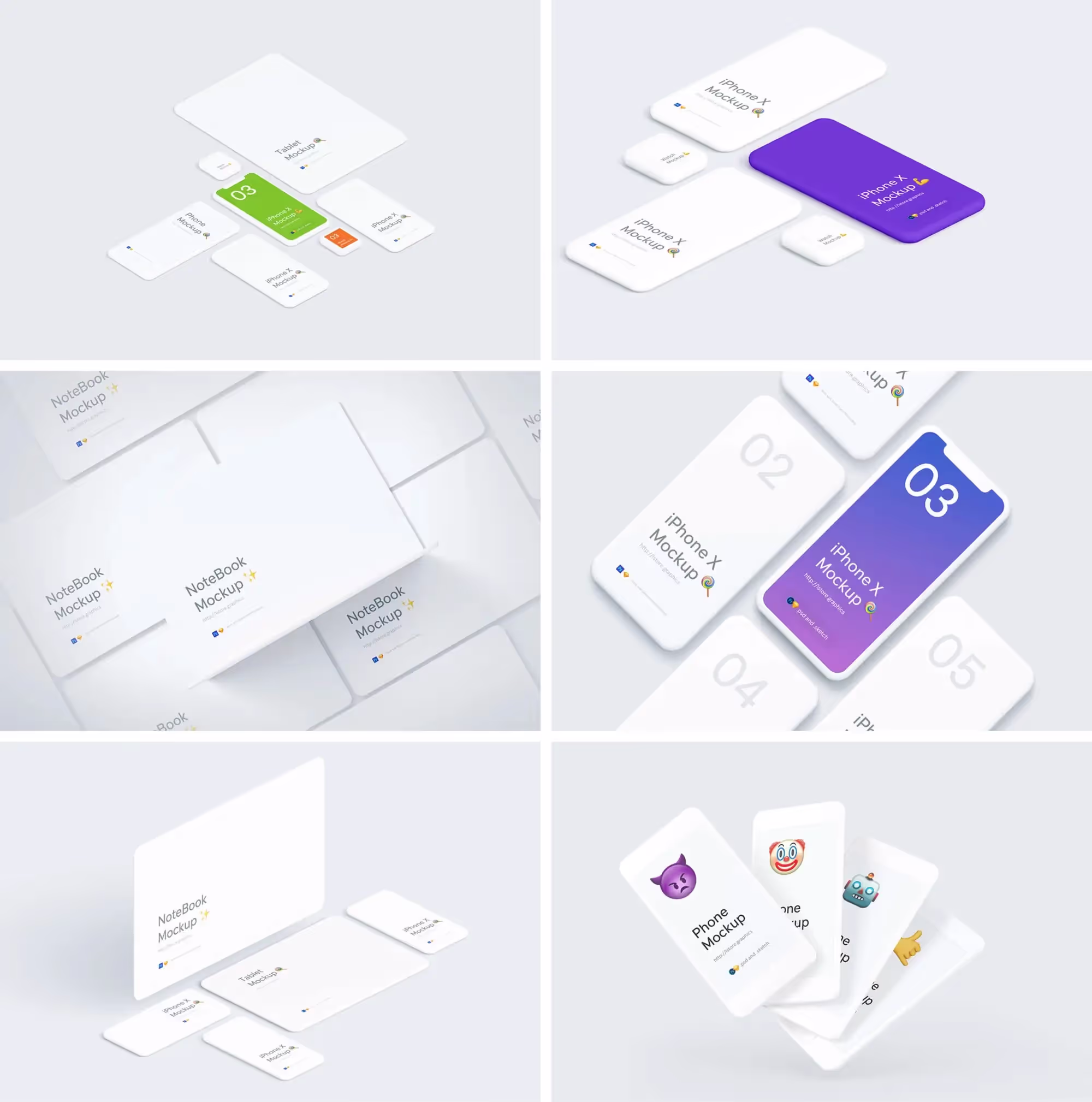 Simple Mockups | Best Seller Template
