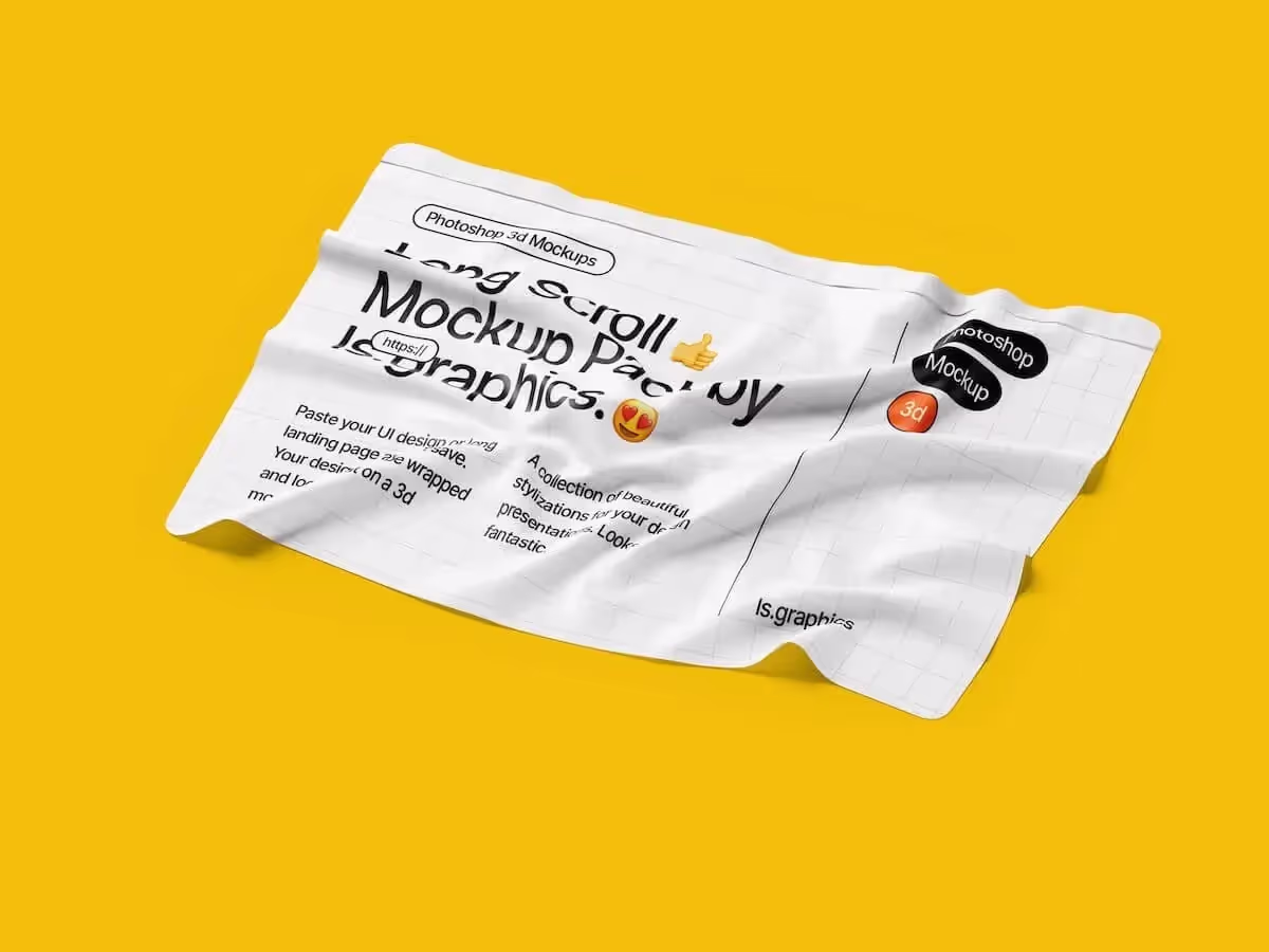 Long Scroll Mockups | Full Resolution File
