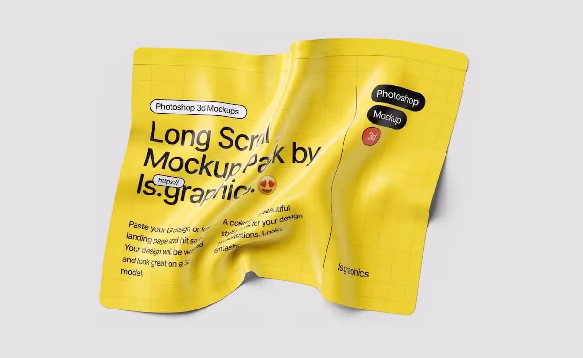 Long Scroll Mockups | Top Selling Mockup