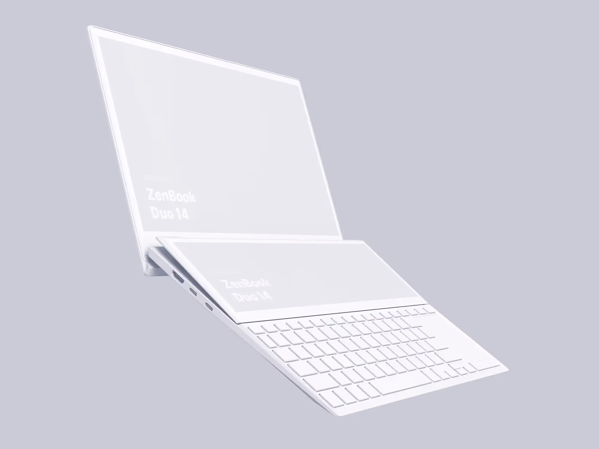 Zenbook Duo 14 Mockups | Top Selling Mockup
