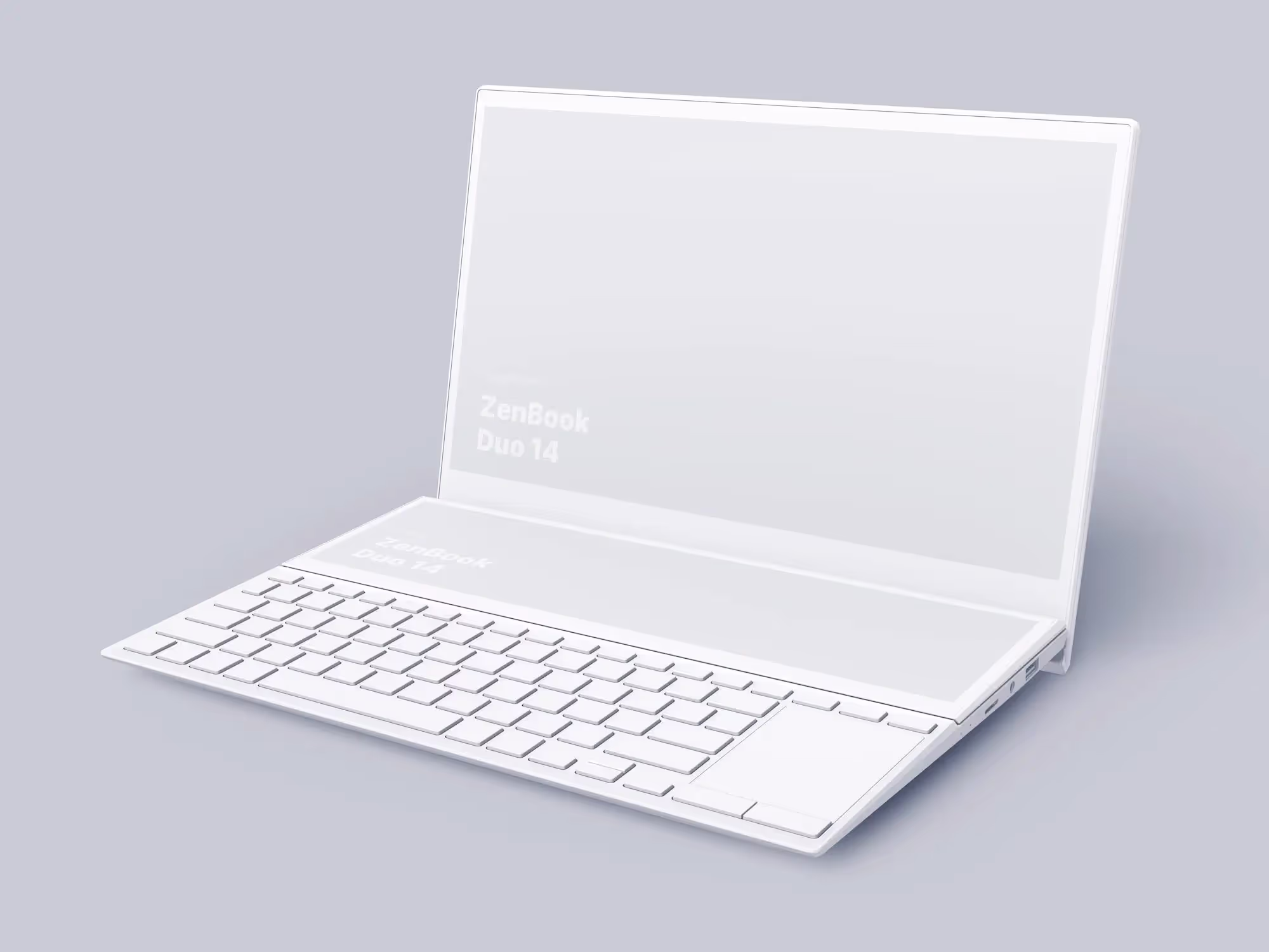 Zenbook Duo 14 Mockups | Professional Template