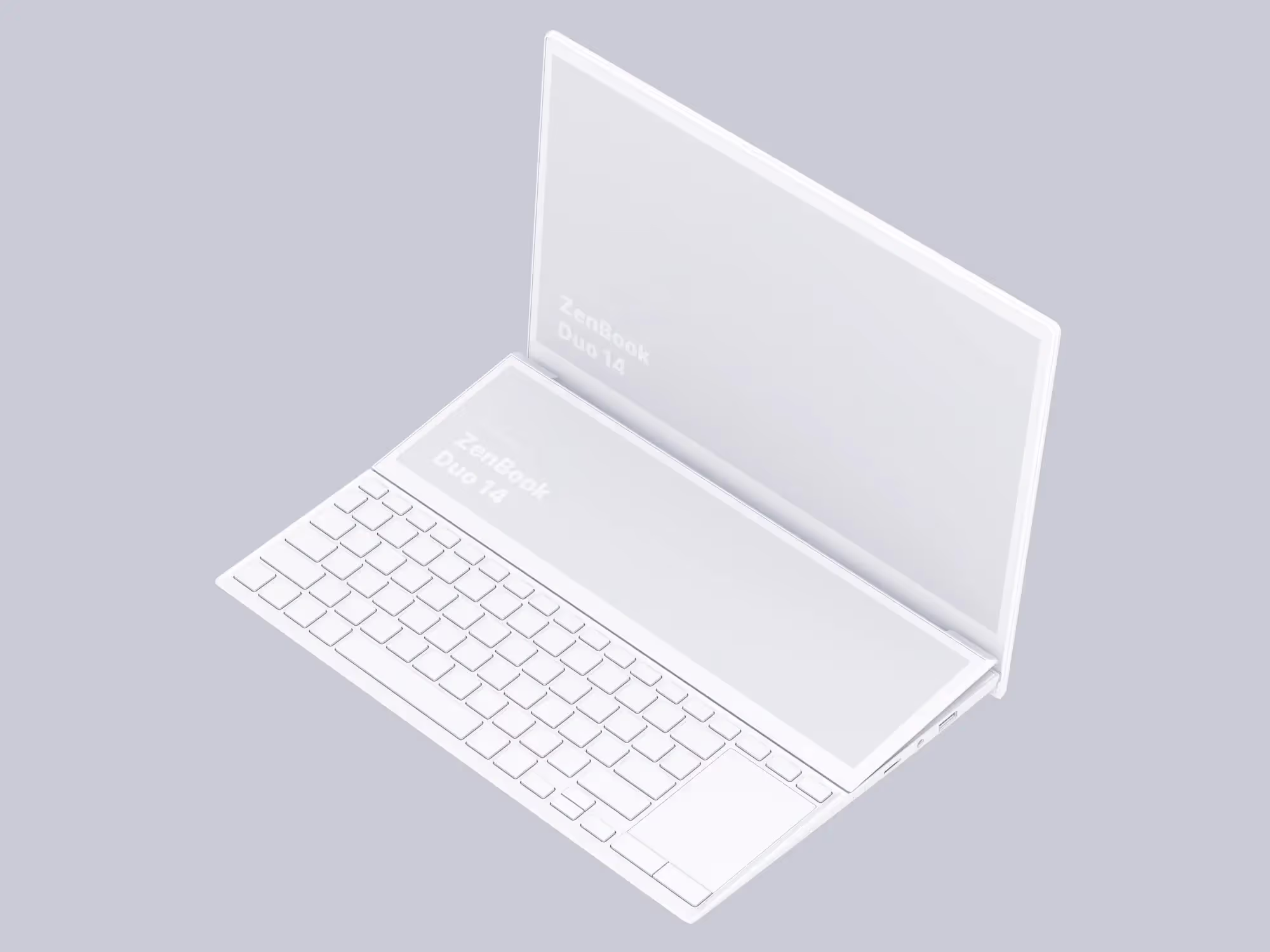 Zenbook Duo 14 Mockups | Pro Designer Pack