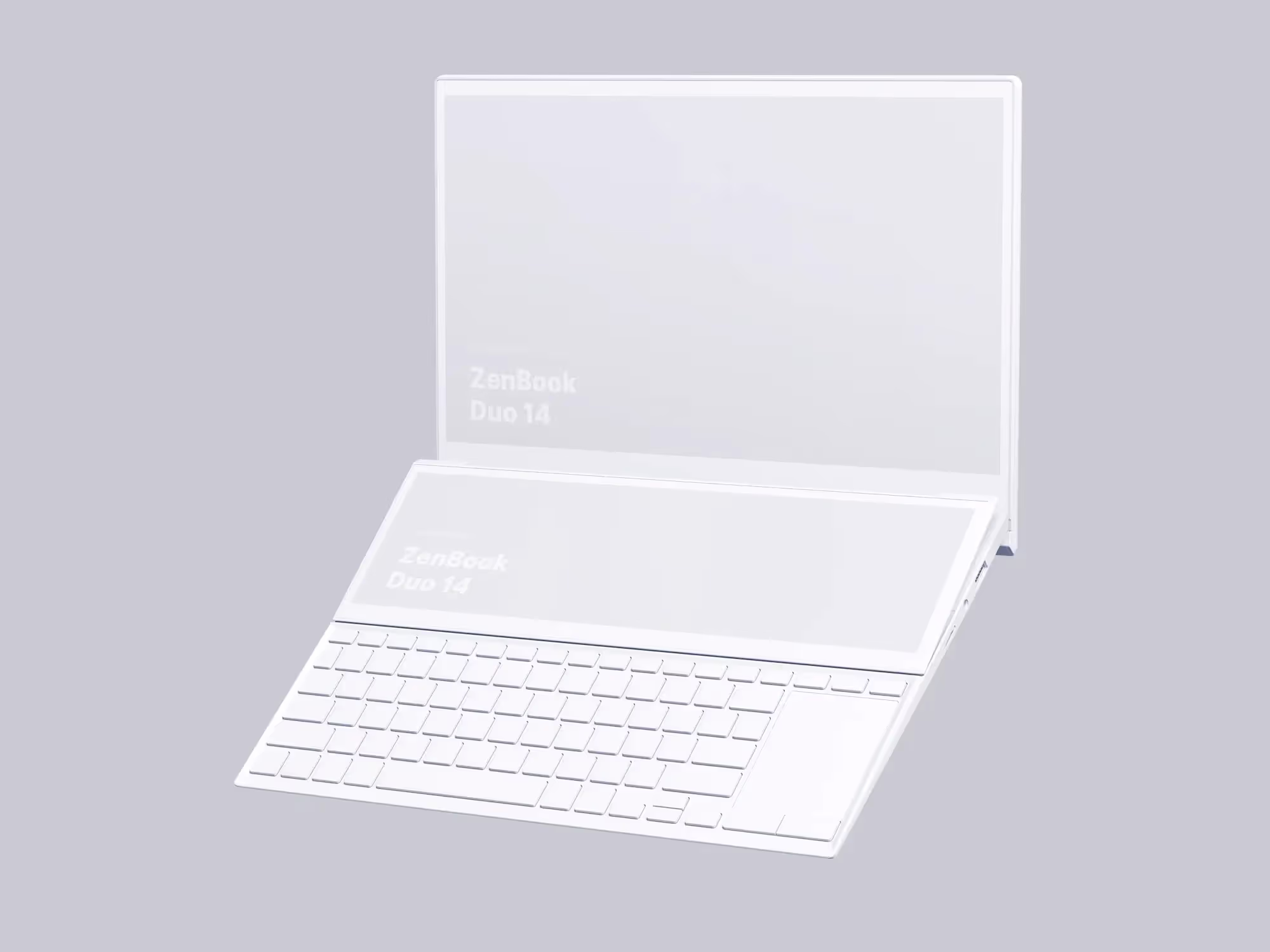 Zenbook Duo 14 Mockups | High Quality Asset