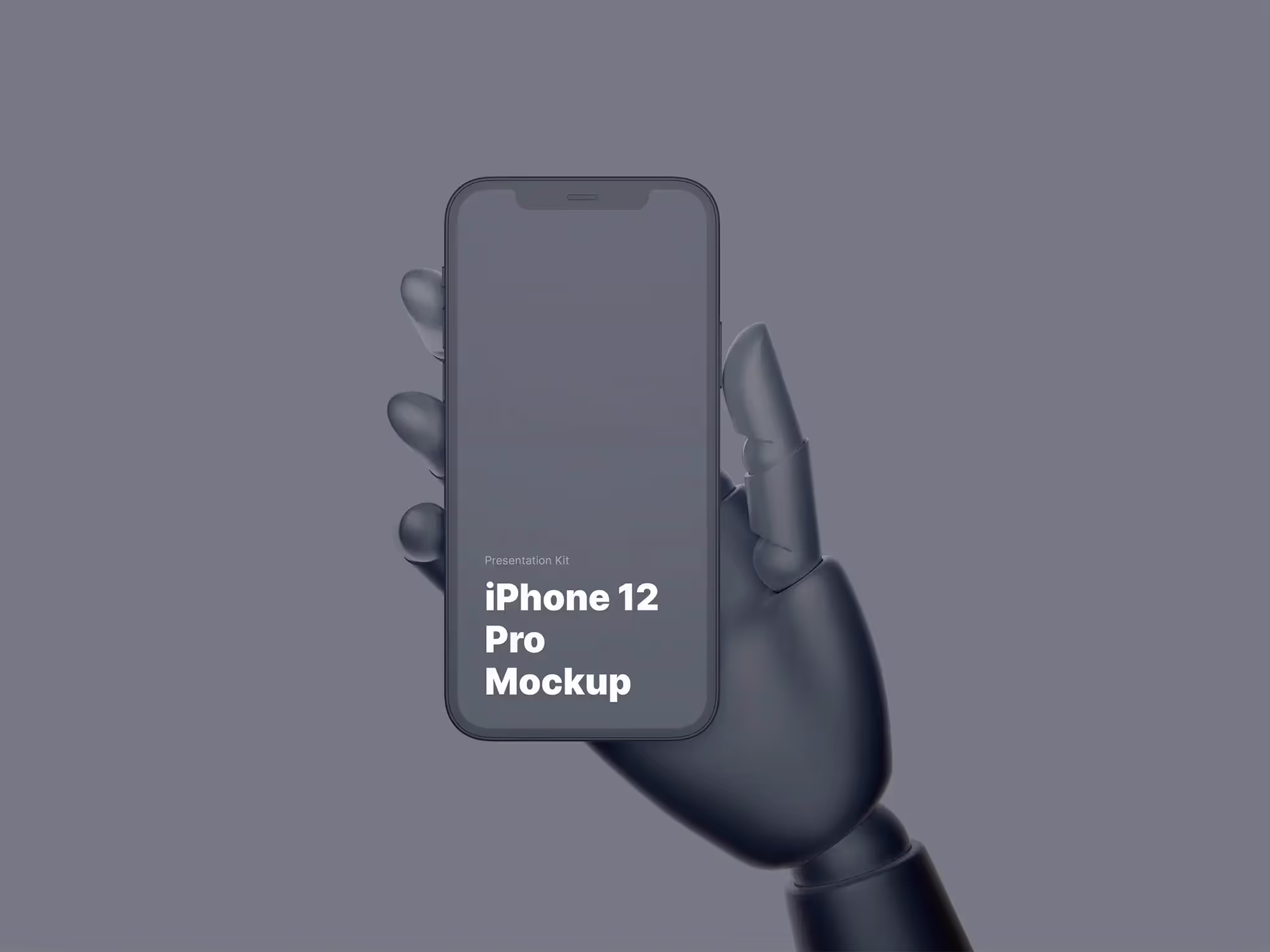 Wooden Hands iPhone 12 Pro Mockups | Full Resolution File