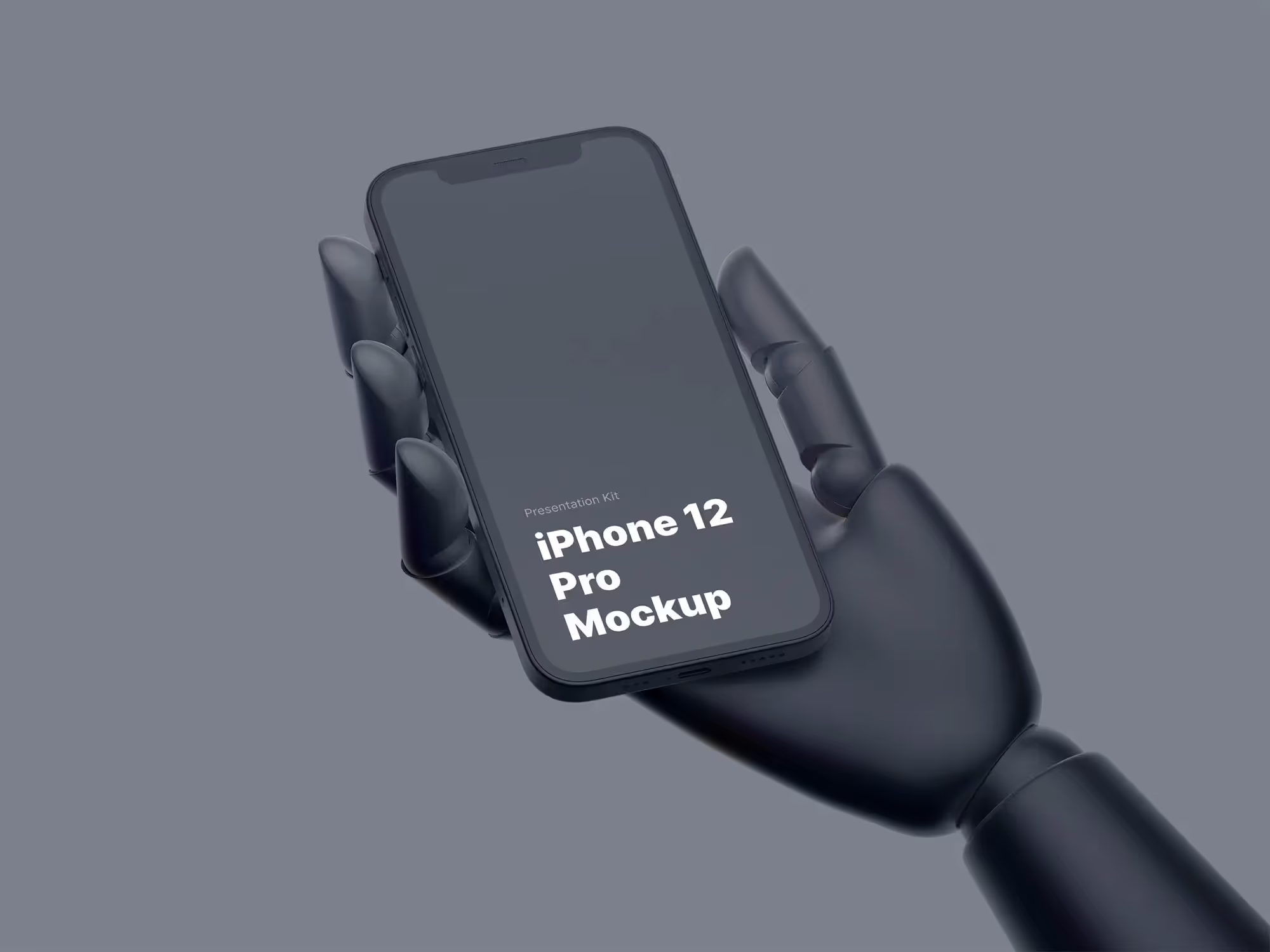 Wooden Hands iPhone 12 Pro Mockups | Best Commercial Version