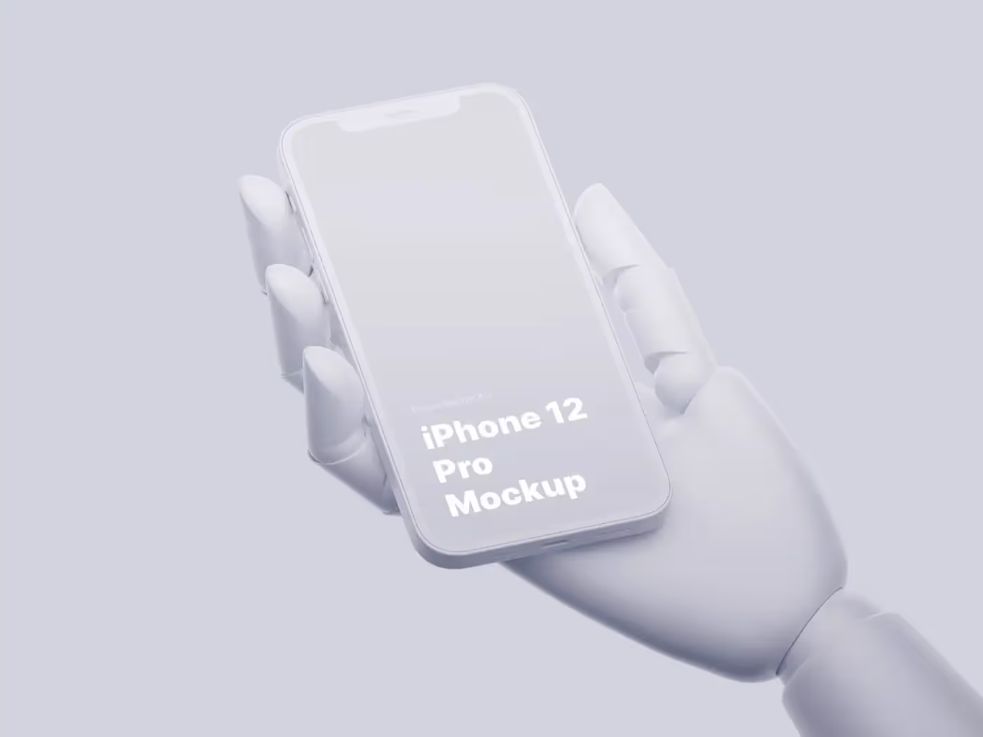 Wooden Hands iPhone 12 Pro Mockups | Premium Download Ready
