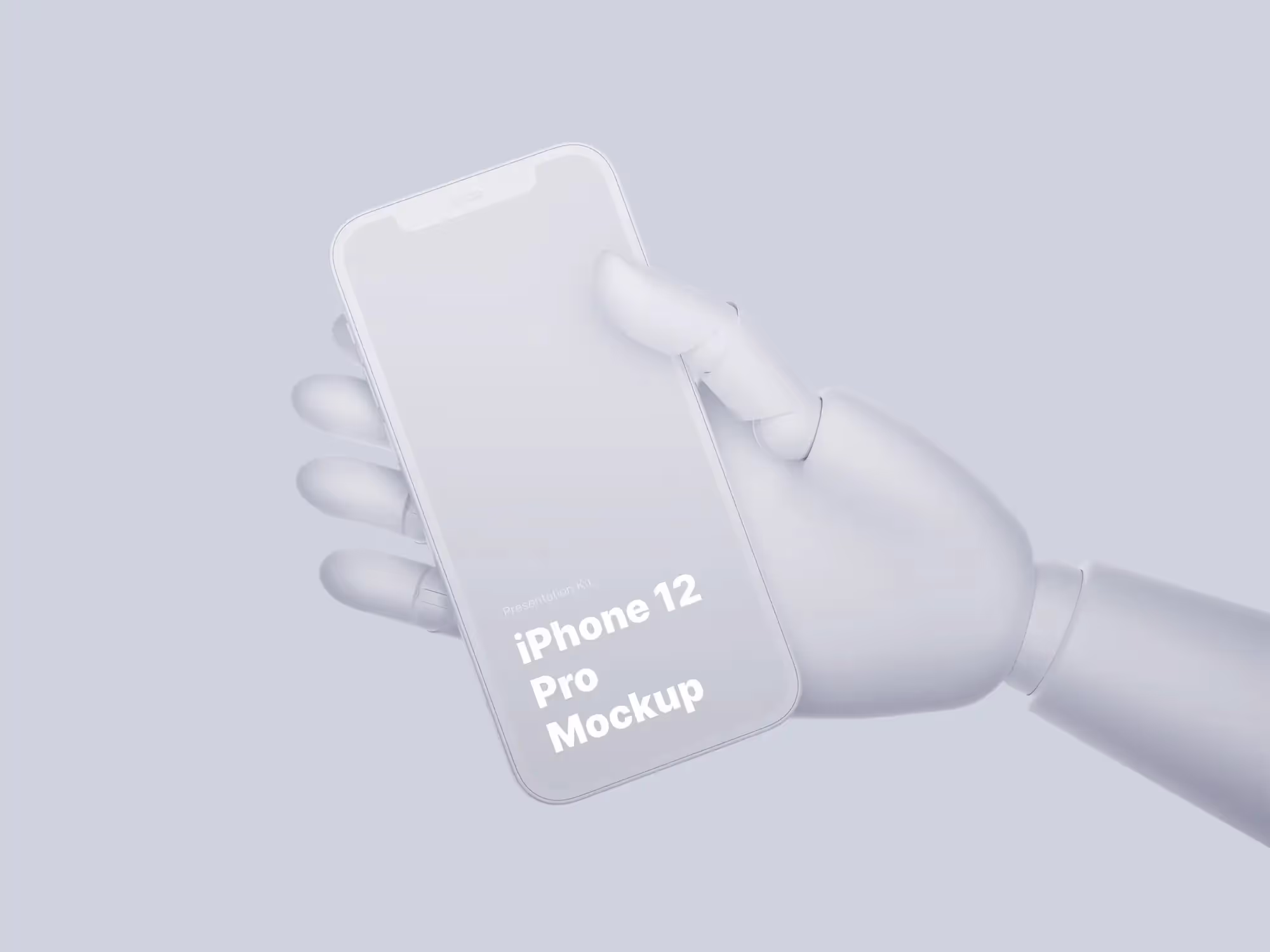 Wooden Hands iPhone 12 Pro Mockups | Best Seller Template