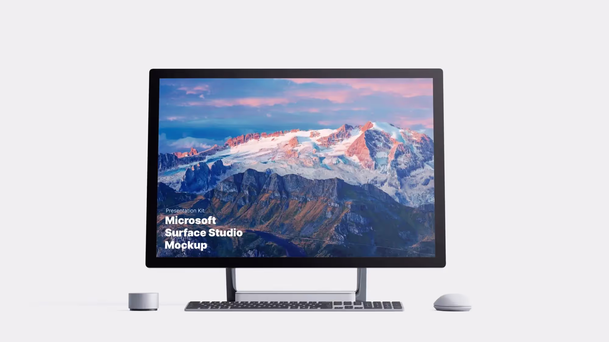 Microsoft Surface Studio 2 Mockups | Pro Designer Pack