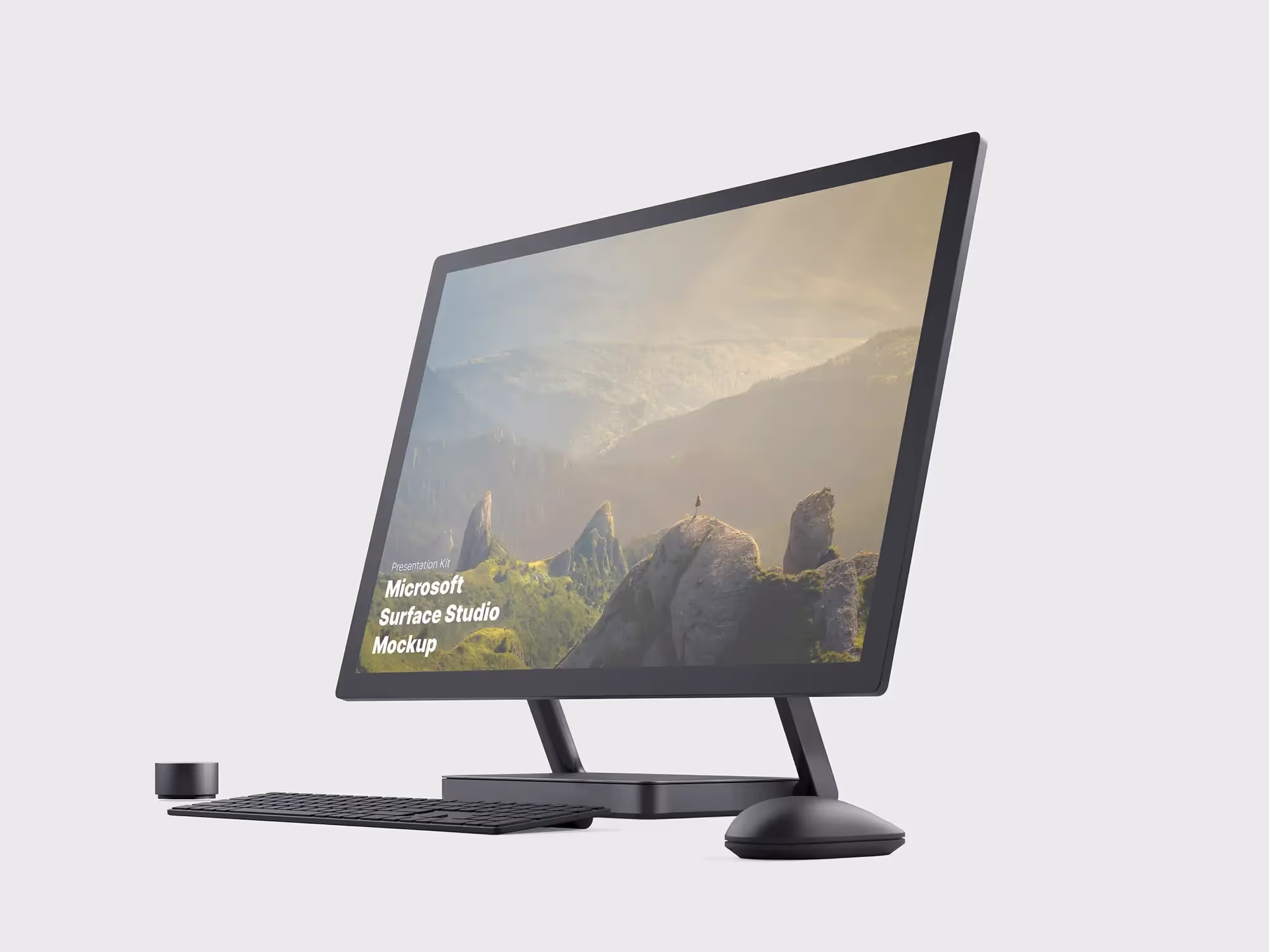 Microsoft Surface Studio 2 Mockups | Available on ls.graphics