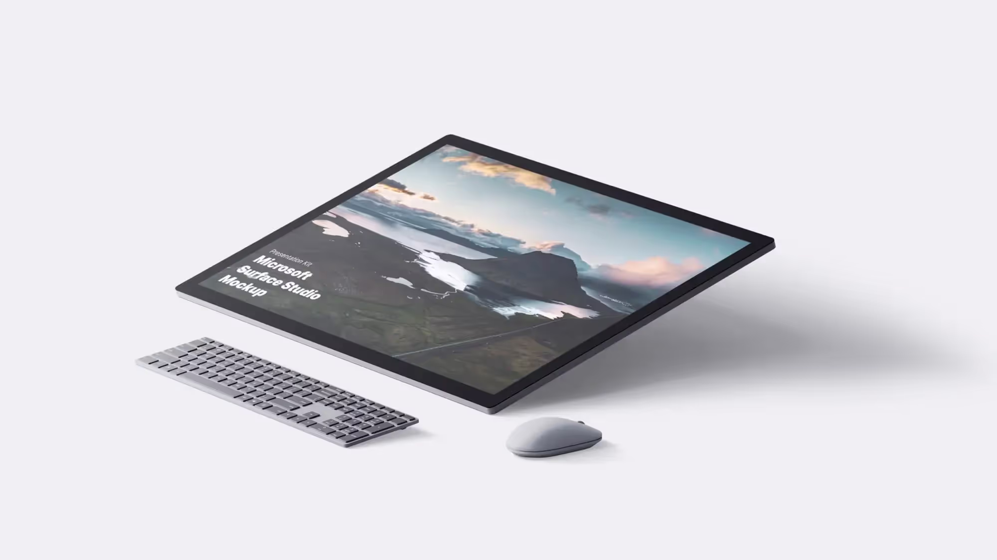 Microsoft Surface Studio 2 Mockups | Commercial License Ready