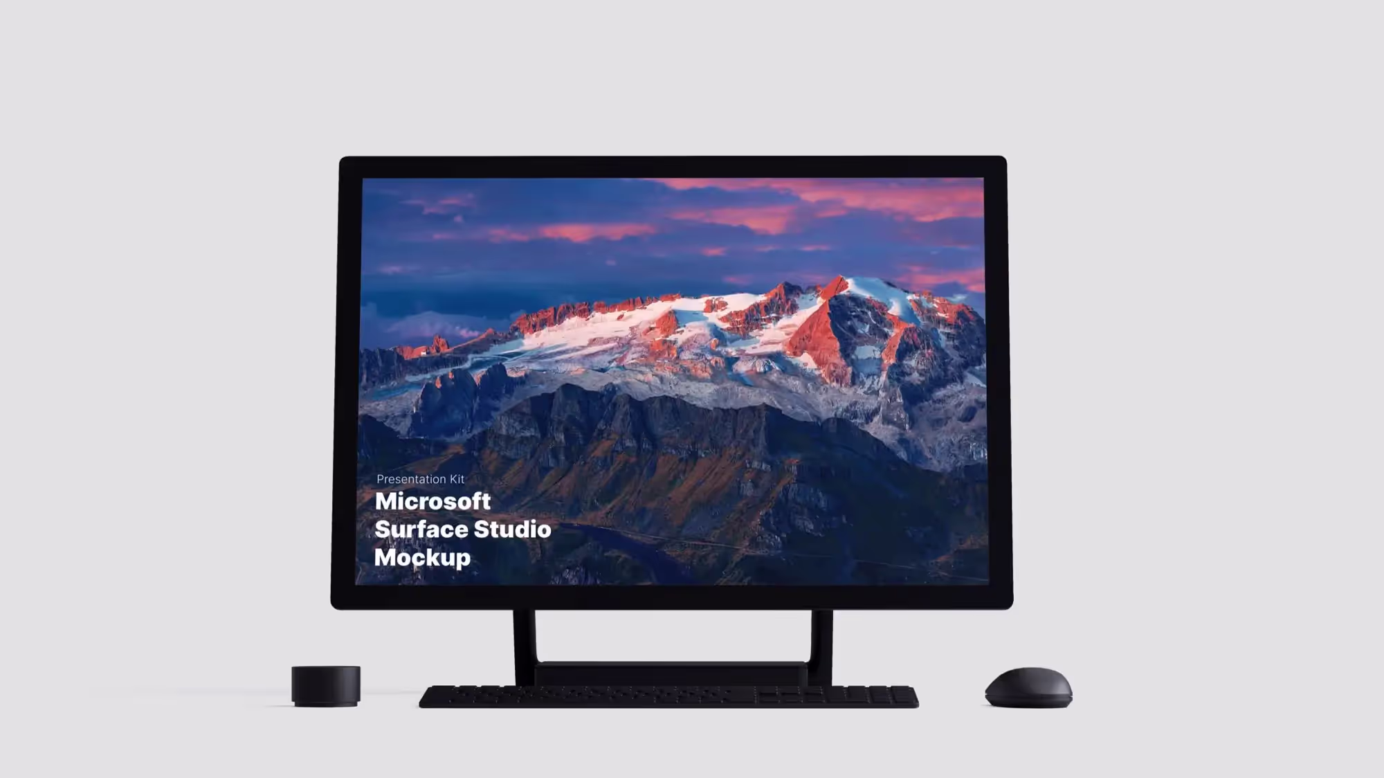 Microsoft Surface Studio 2 Mockups | Full Resolution File