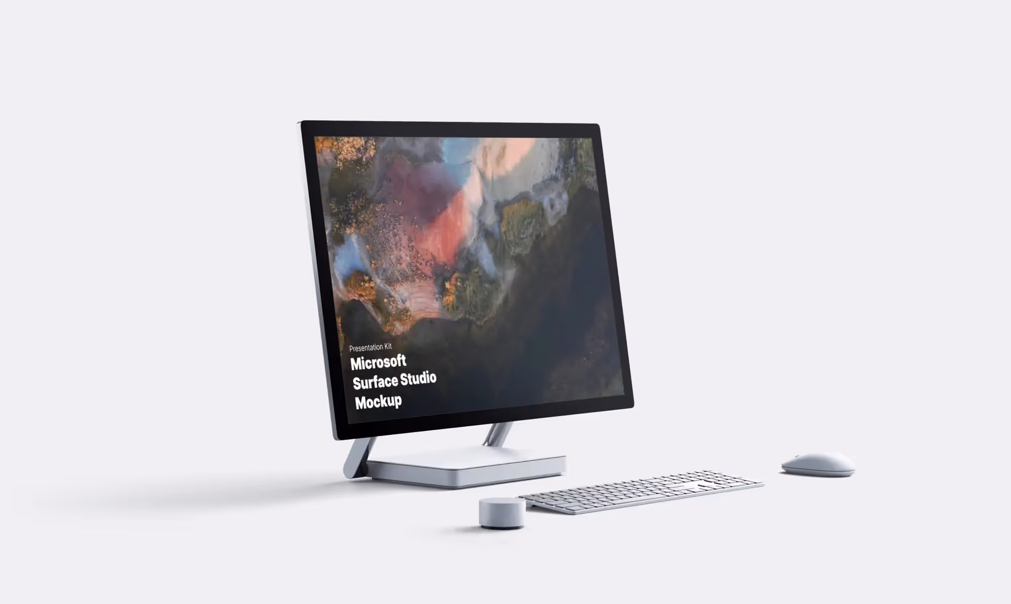 Microsoft Surface Studio 2 Mockups | Commercial License Ready
