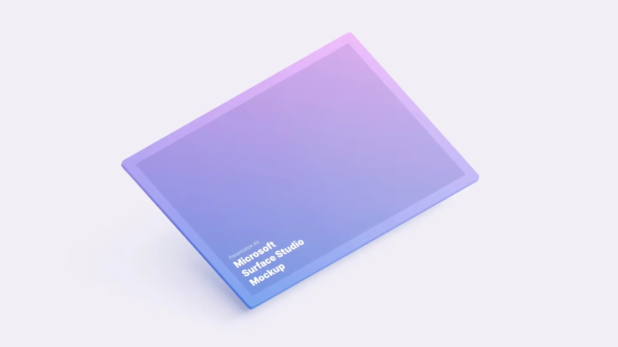 Microsoft Surface Studio 2 Mockups | Best Seller Template