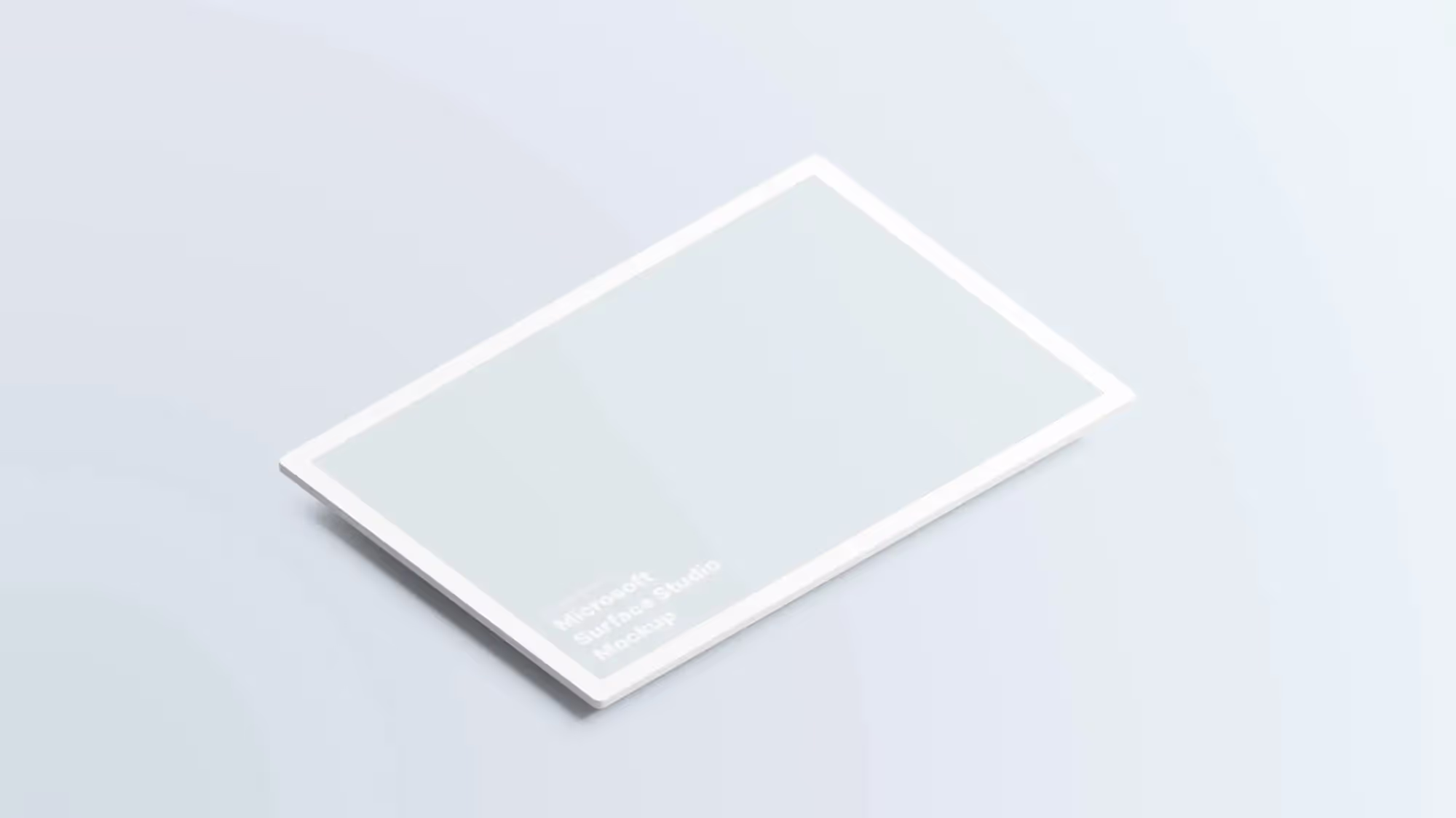 Microsoft Surface Studio 2 Mockups | Professional Template