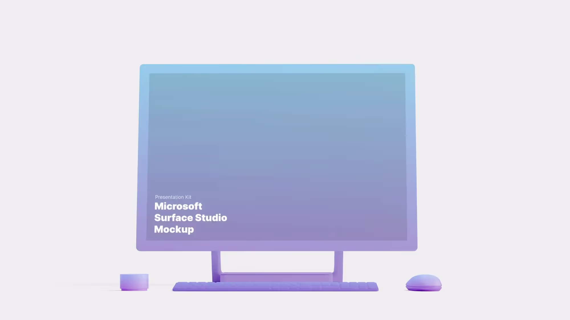 Microsoft Surface Studio 2 Mockups | Full Resolution File