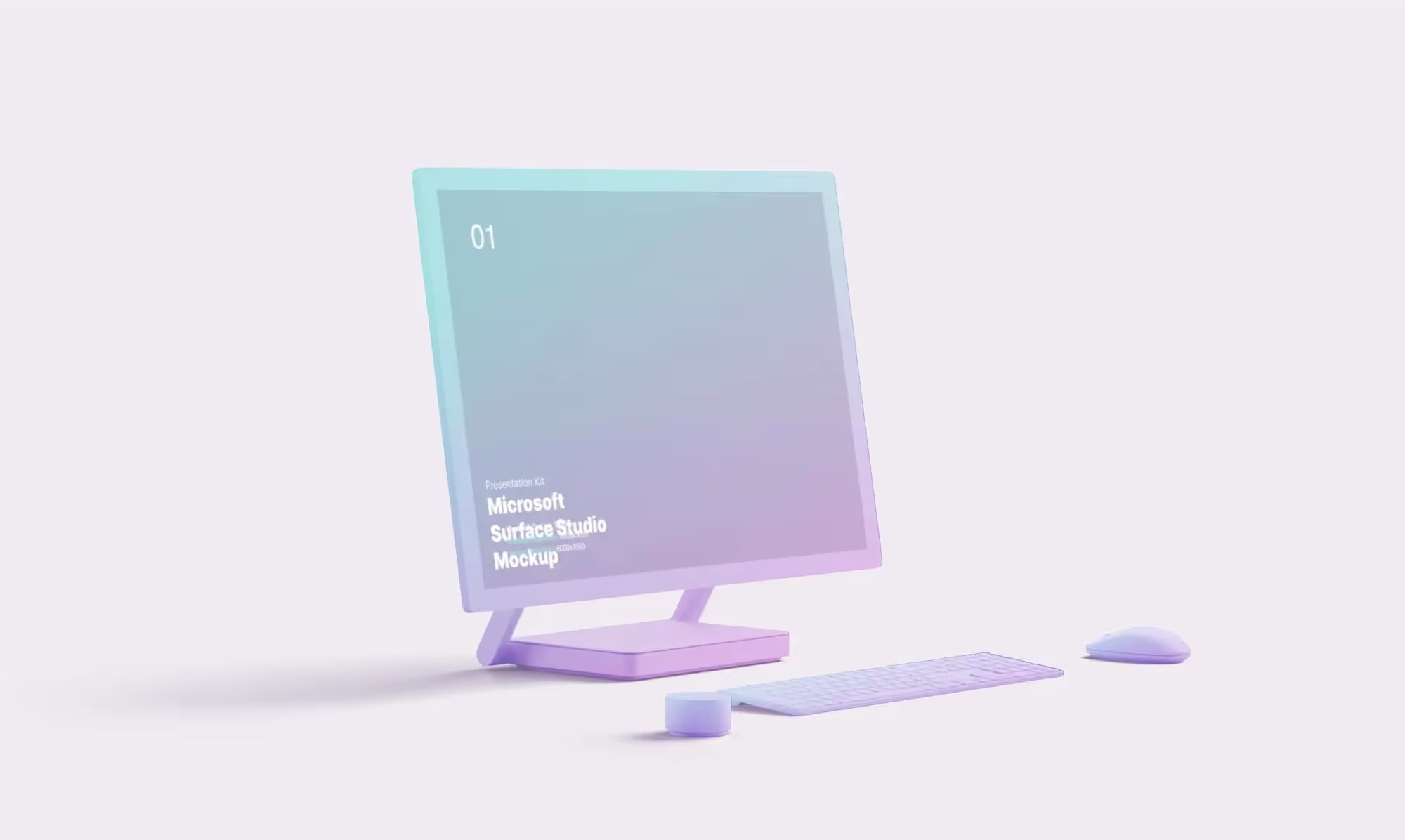 Microsoft Surface Studio 2 Mockups | Available on ls.graphics